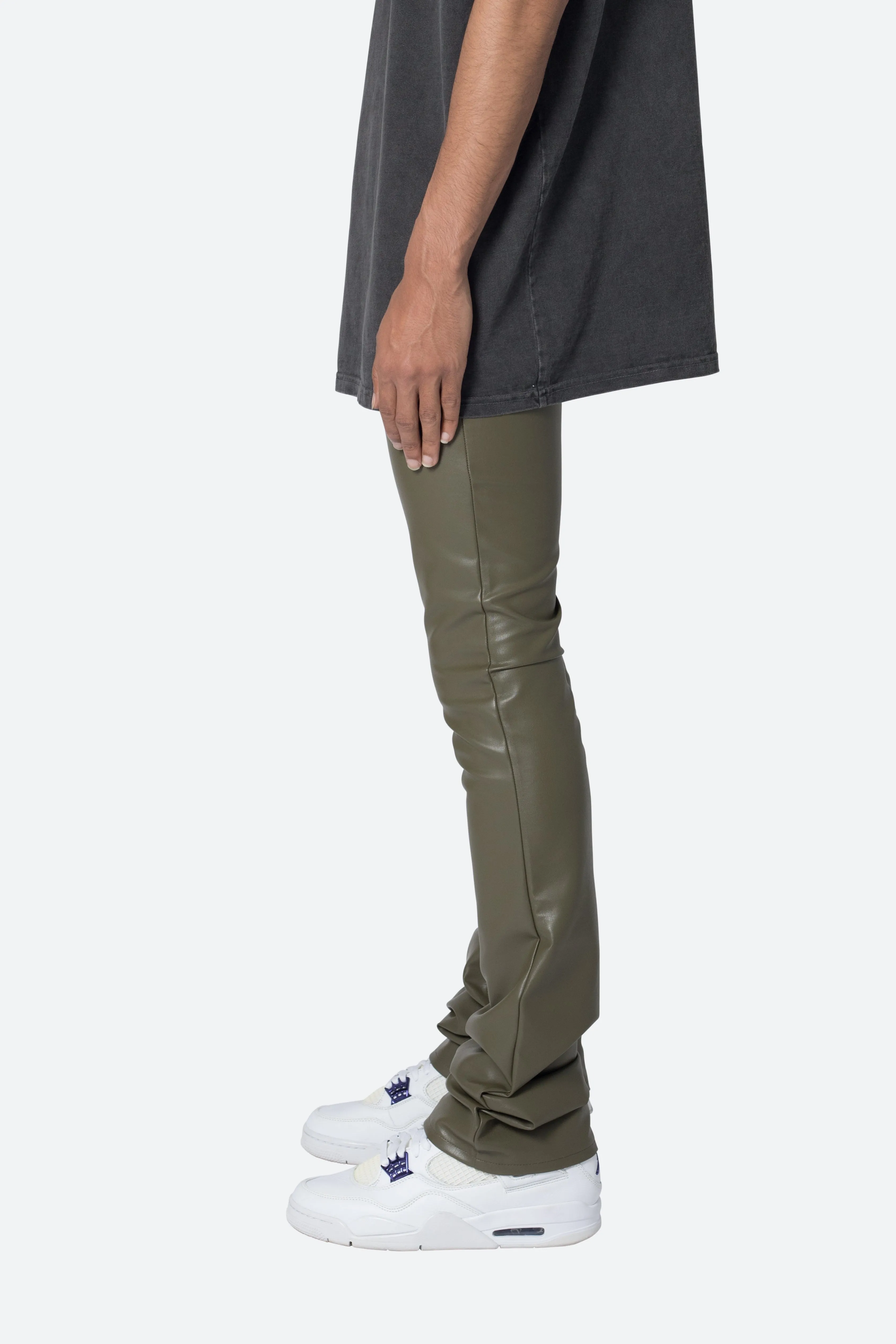 X533 Skinny Stack Denim - Olive sold by MNML product image thumbnail 5