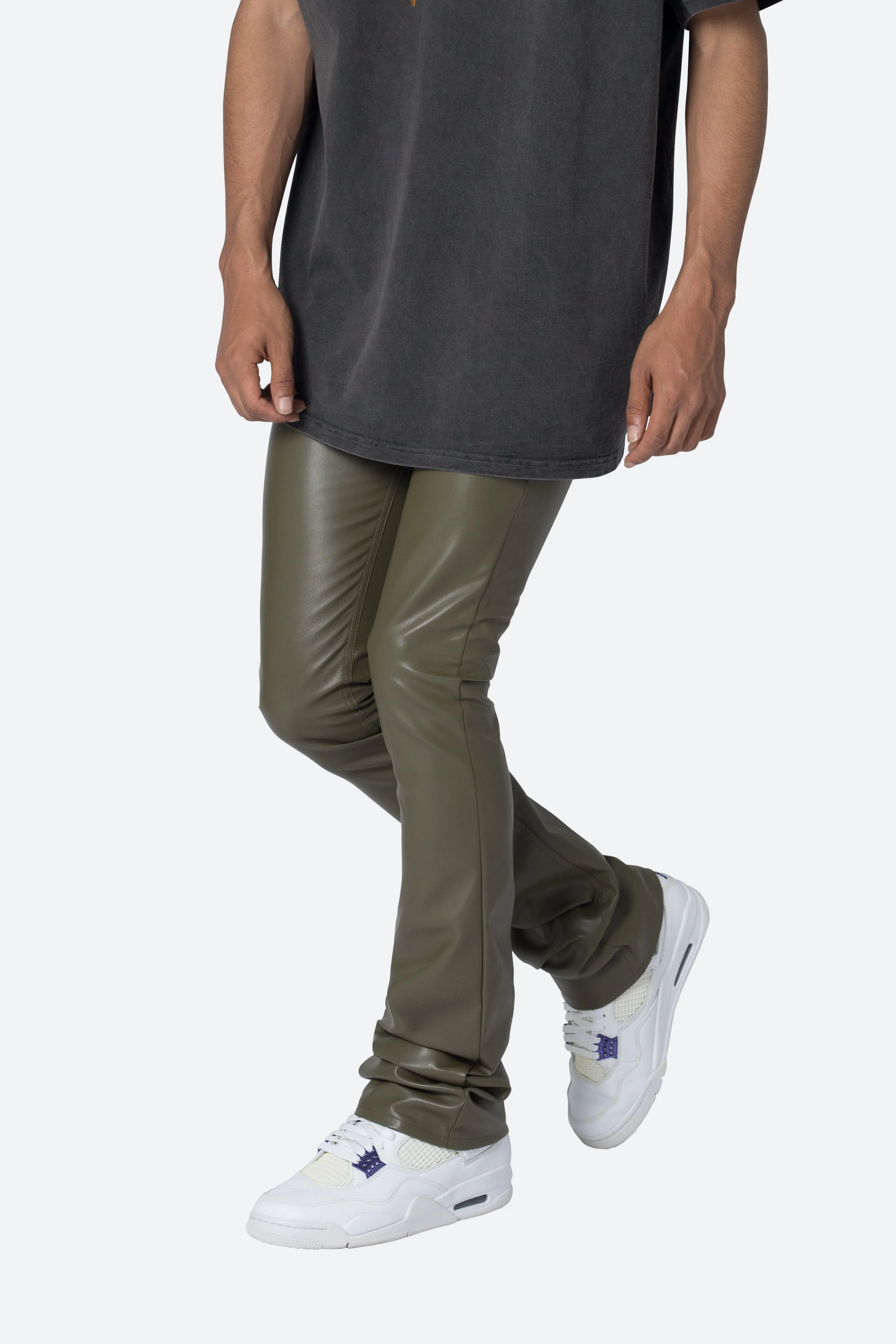 X533 Skinny Stack Denim - Olive sold by MNML product image thumbnail 2