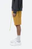 Flap Pocket Sweatshorts - Mustard sold by MNML