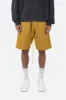 Flap Pocket Sweatshorts - Mustard sold by MNML