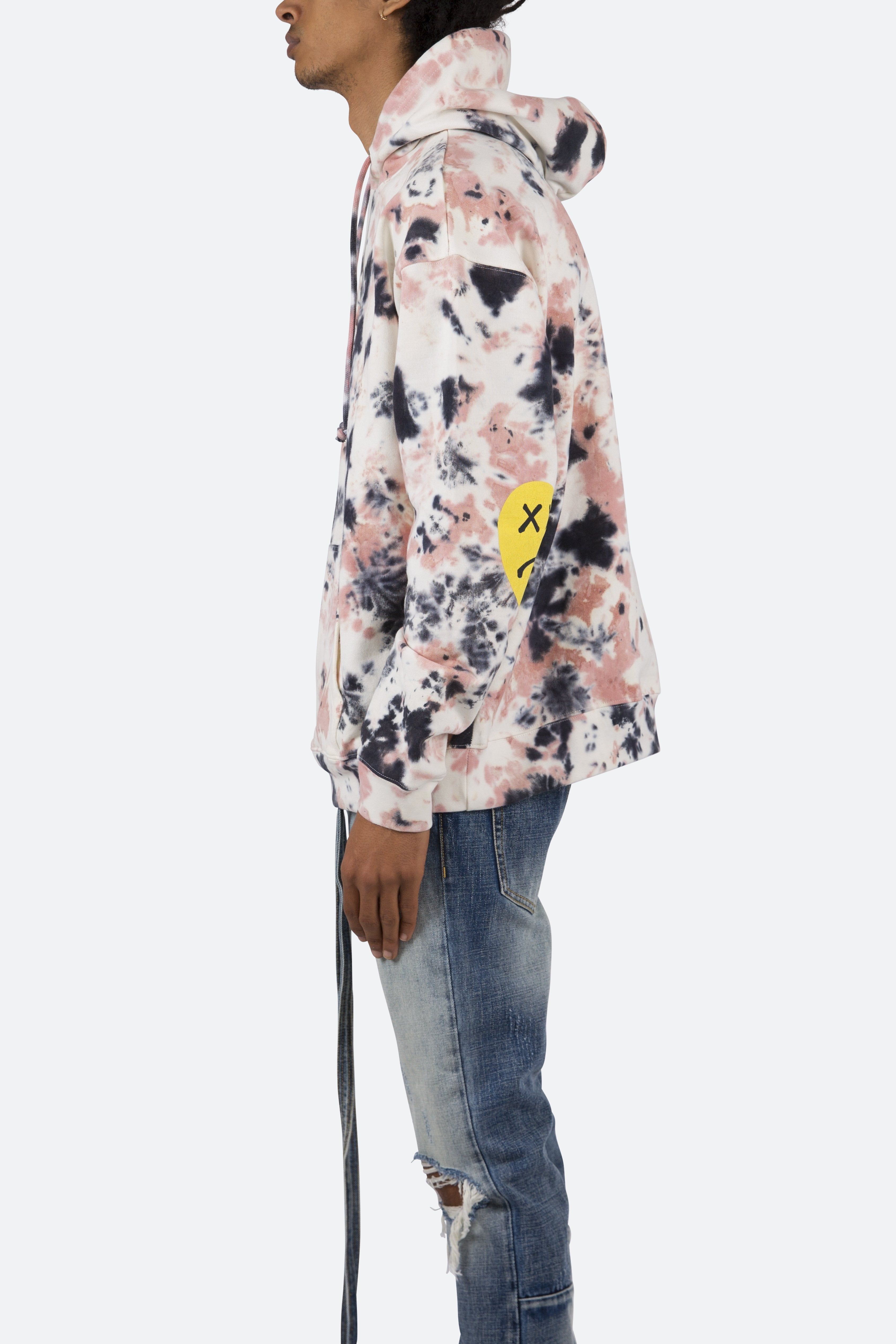Tie Dyed Smile Hoodie - Multi sold by MNML product image thumbnail 4