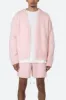 Fuzzy Cardigan Sweater - Pink sold by MNML