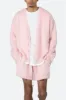 Fuzzy Cardigan Sweater - Pink sold by MNML