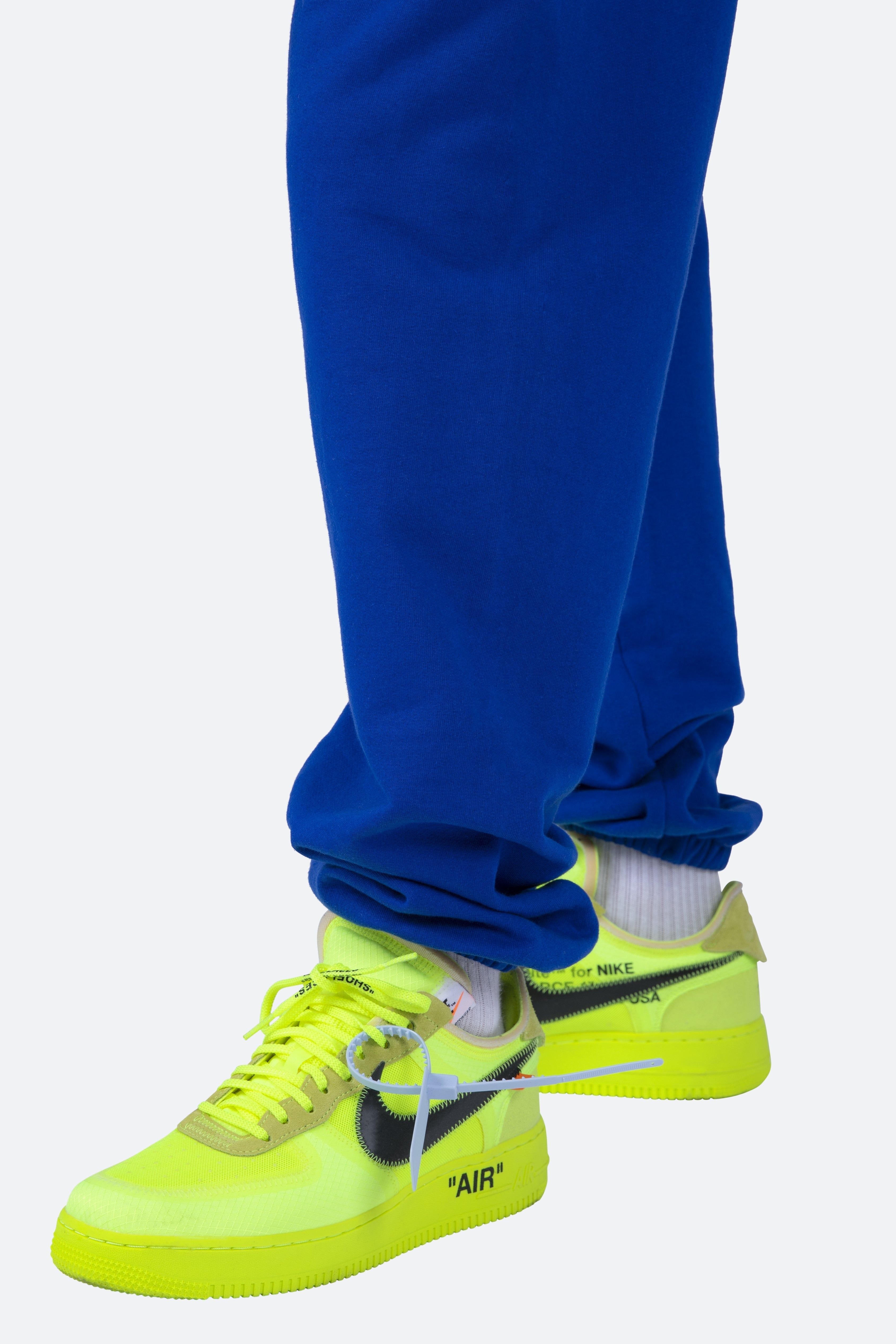 Classic Sweatpants - Blue sold by MNML product image thumbnail 8