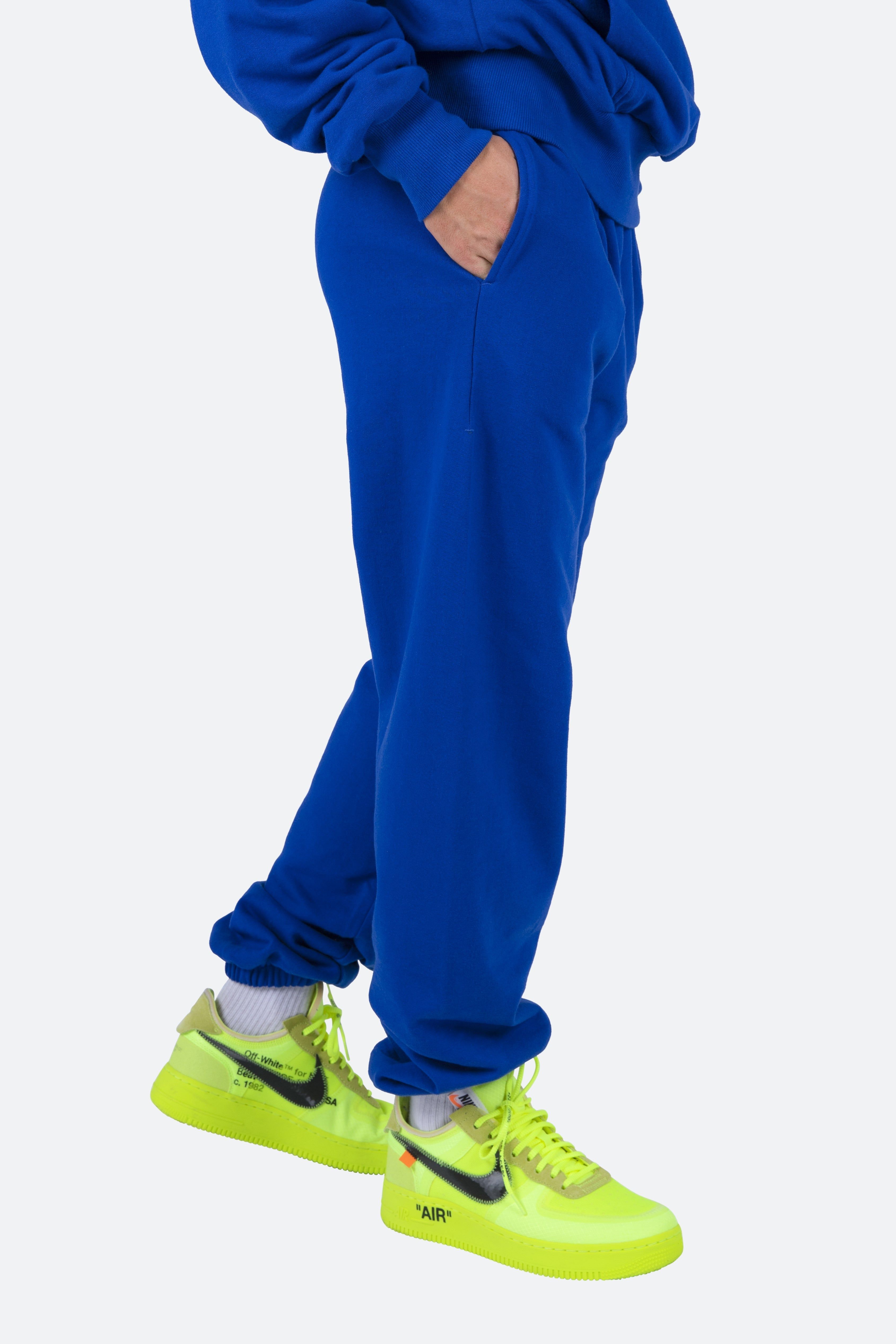 Classic Sweatpants - Blue sold by MNML product image thumbnail 7
