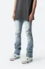 X598 Skinny Stacked Denim - Blue sold by MNML