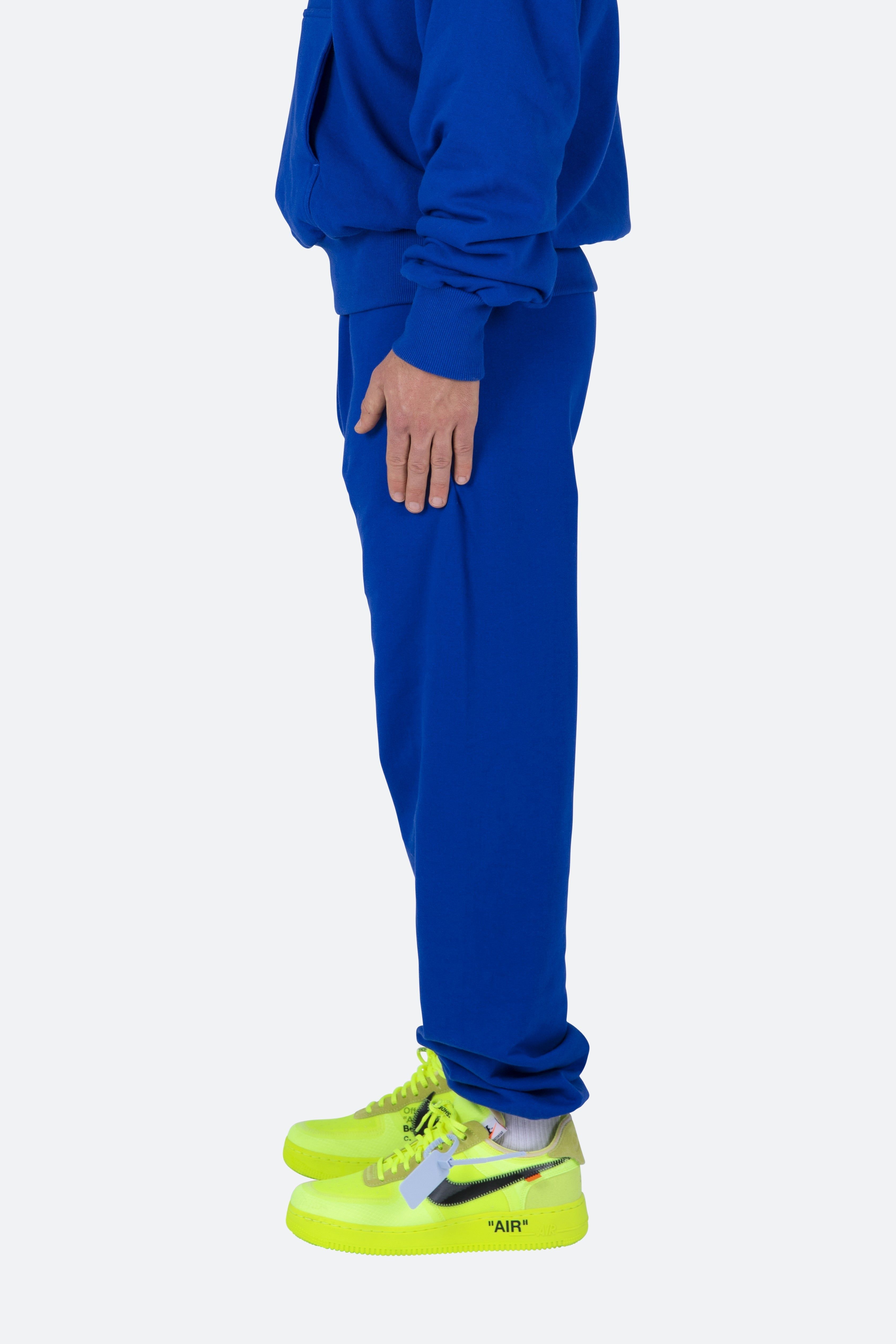 Classic Sweatpants - Blue sold by MNML product image thumbnail 5
