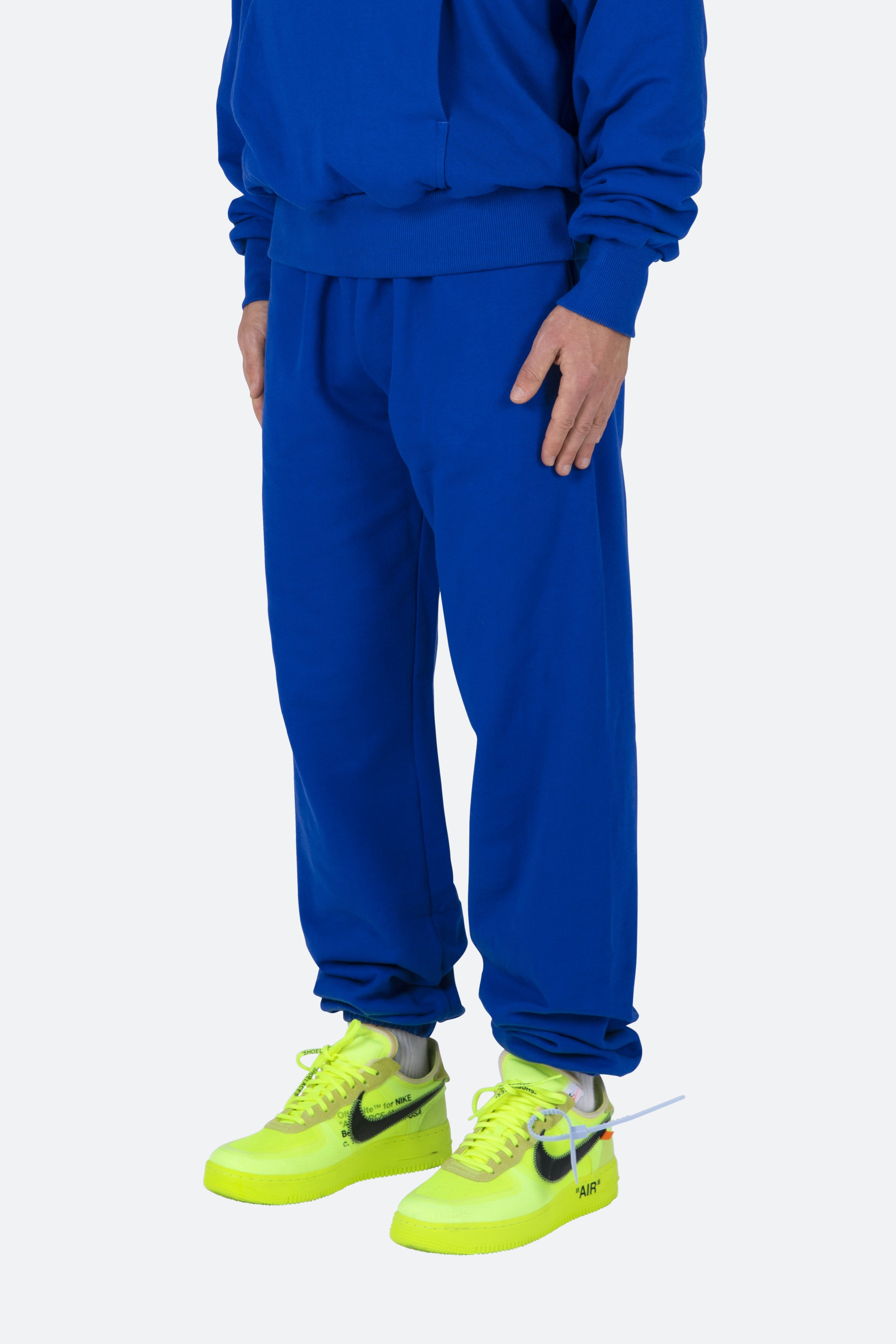 Classic Sweatpants - Blue sold by MNML product image thumbnail 4