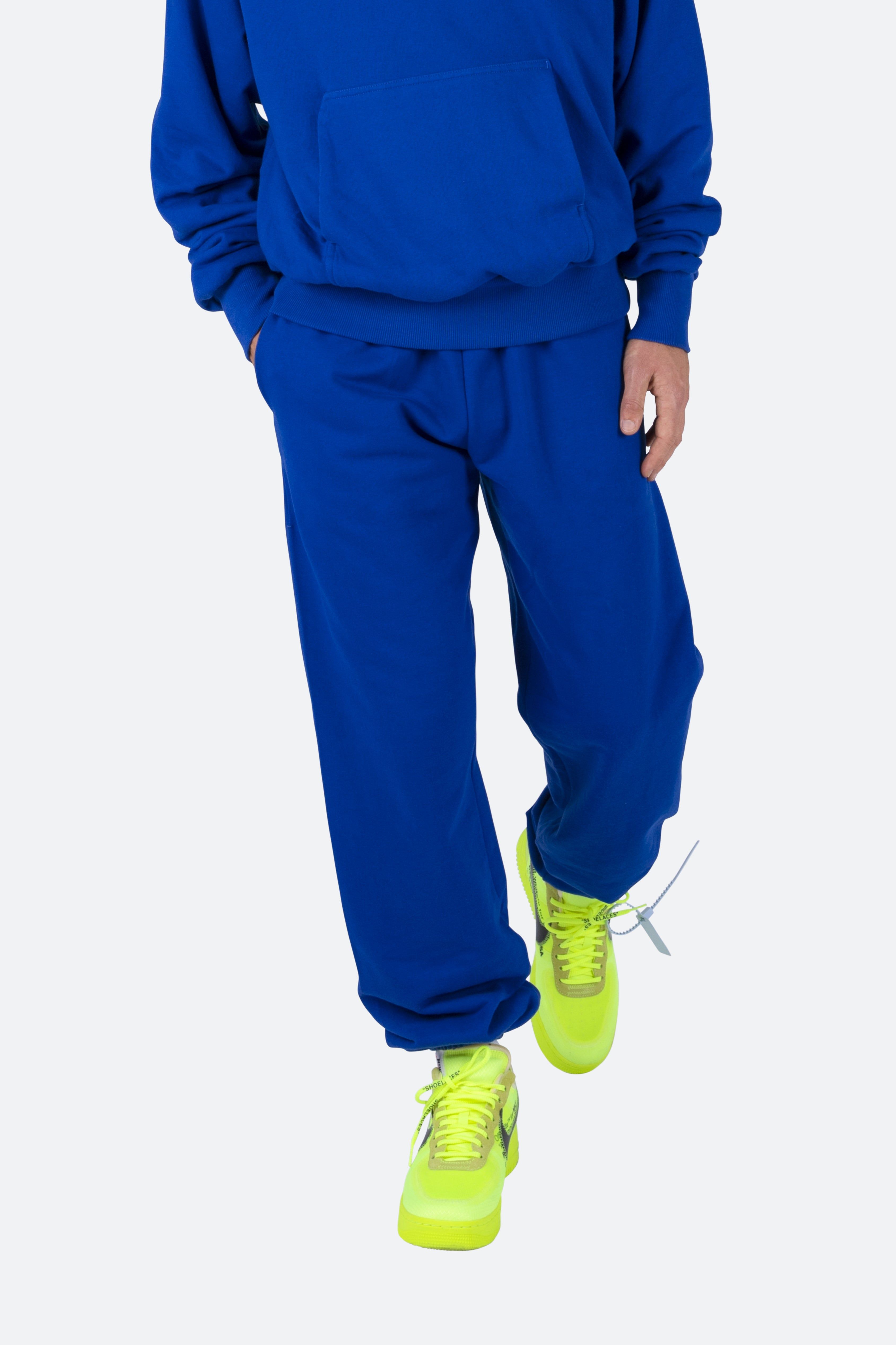 Classic Sweatpants - Blue sold by MNML product image thumbnail 2