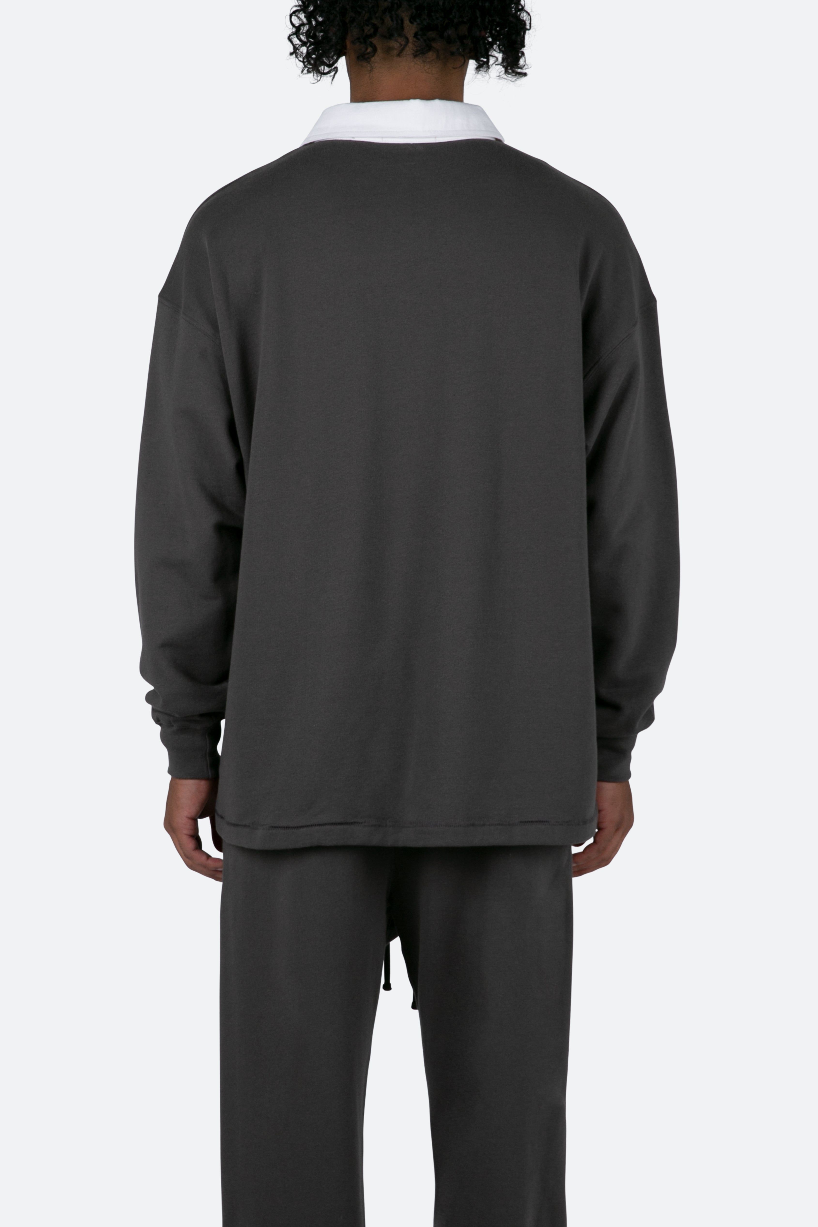 Every Day Rugby L/S Shirt - Charcoal Grey sold by MNML product image thumbnail 6