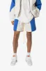 Twill Racing Shorts - Blue/Natural sold by MNML