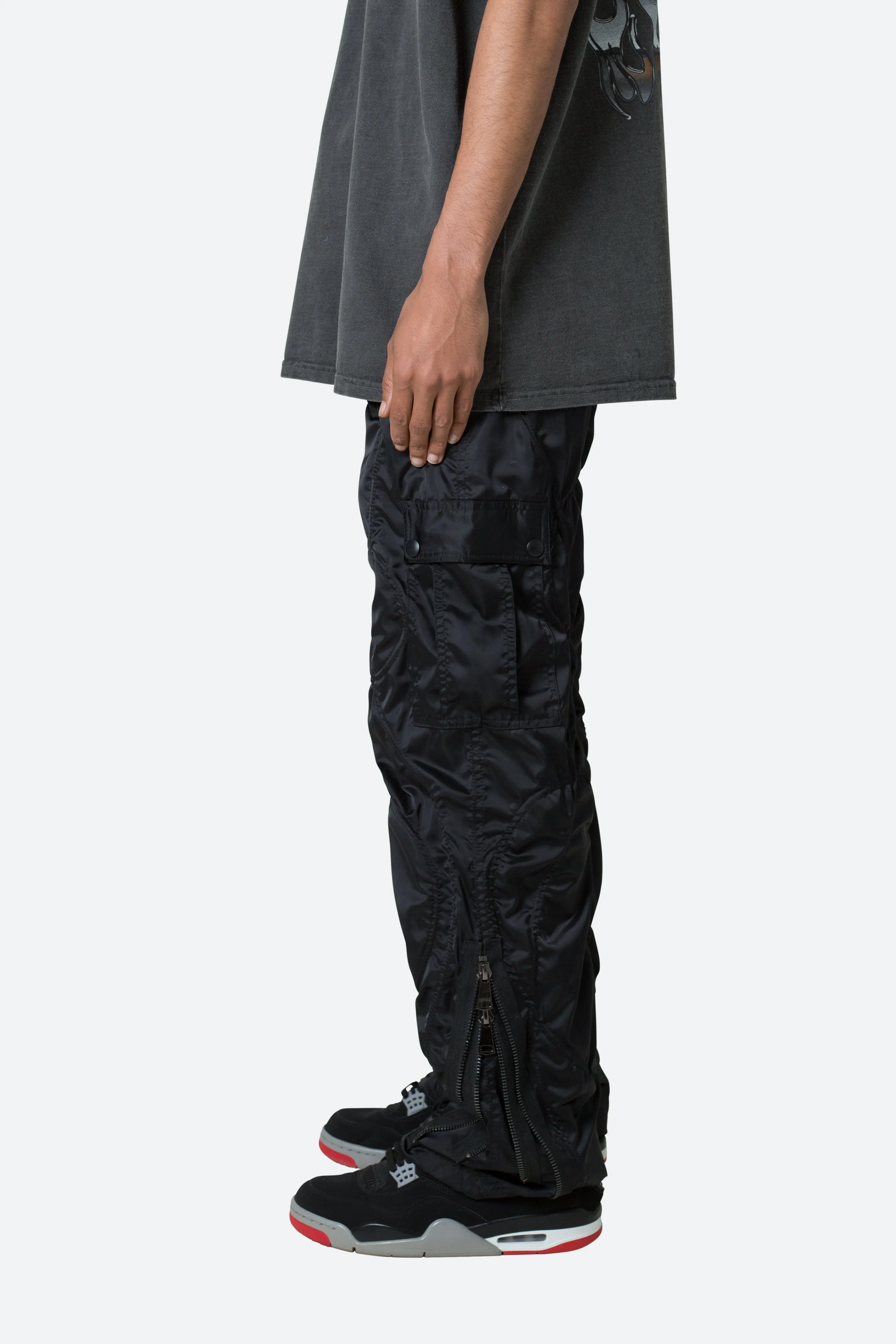 Wired Cargo Pants - Black sold by MNML product image thumbnail 4