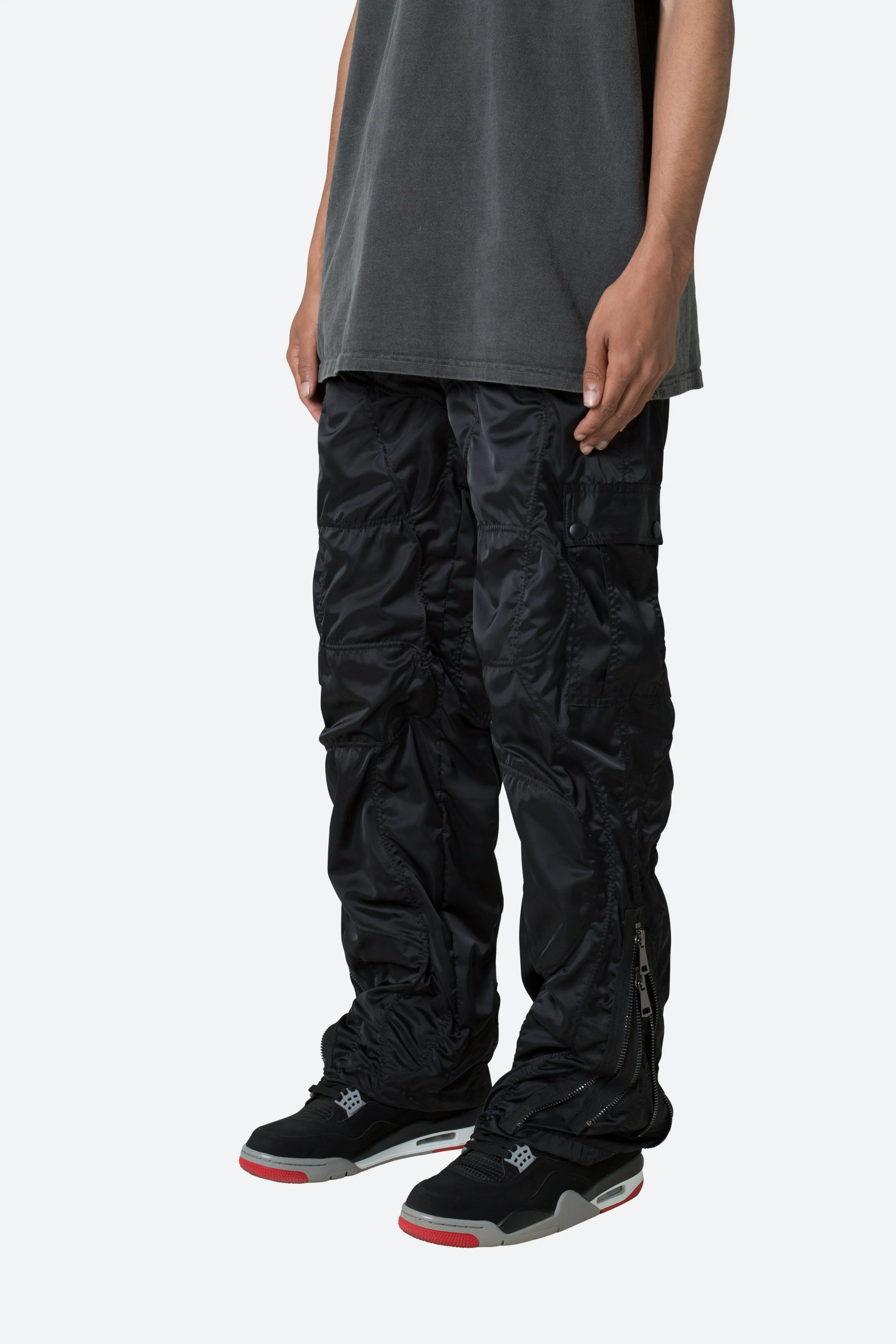 Wired Cargo Pants - Black sold by MNML product image thumbnail 3