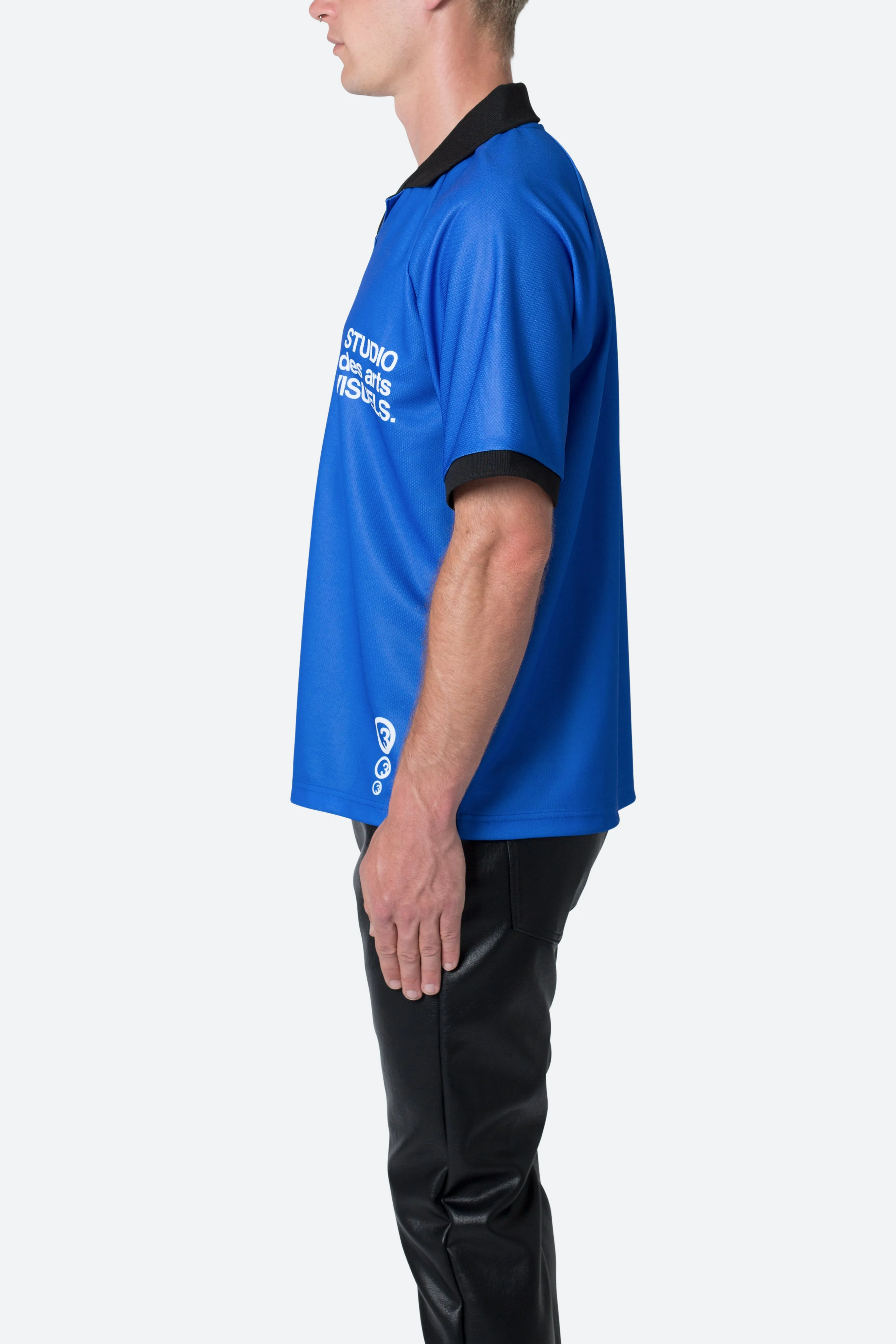 Backgammon Jersey - Blue sold by MNML product image thumbnail 4