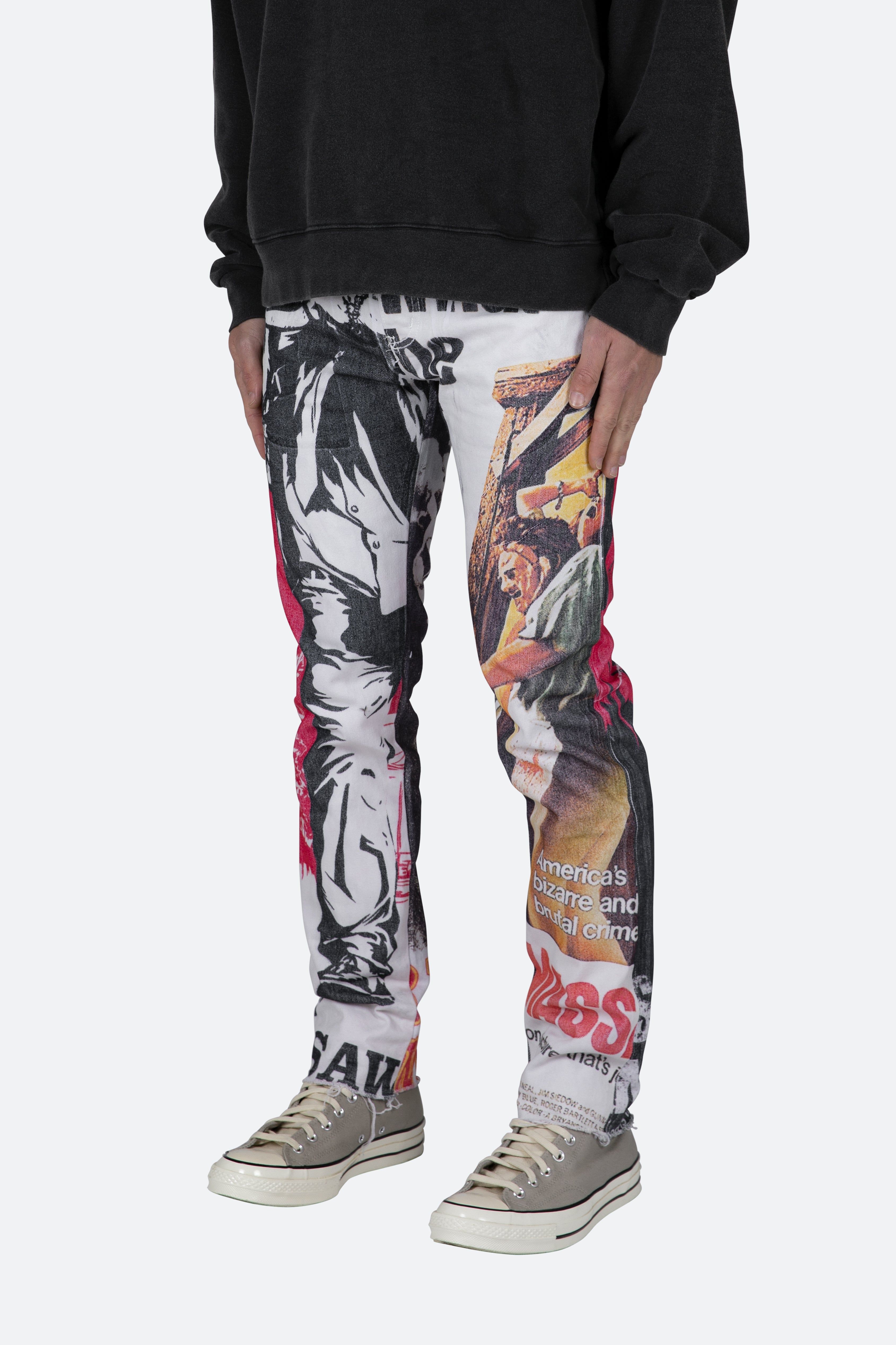 D421 Poster Straight Denim - Multi sold by MNML product image thumbnail 3