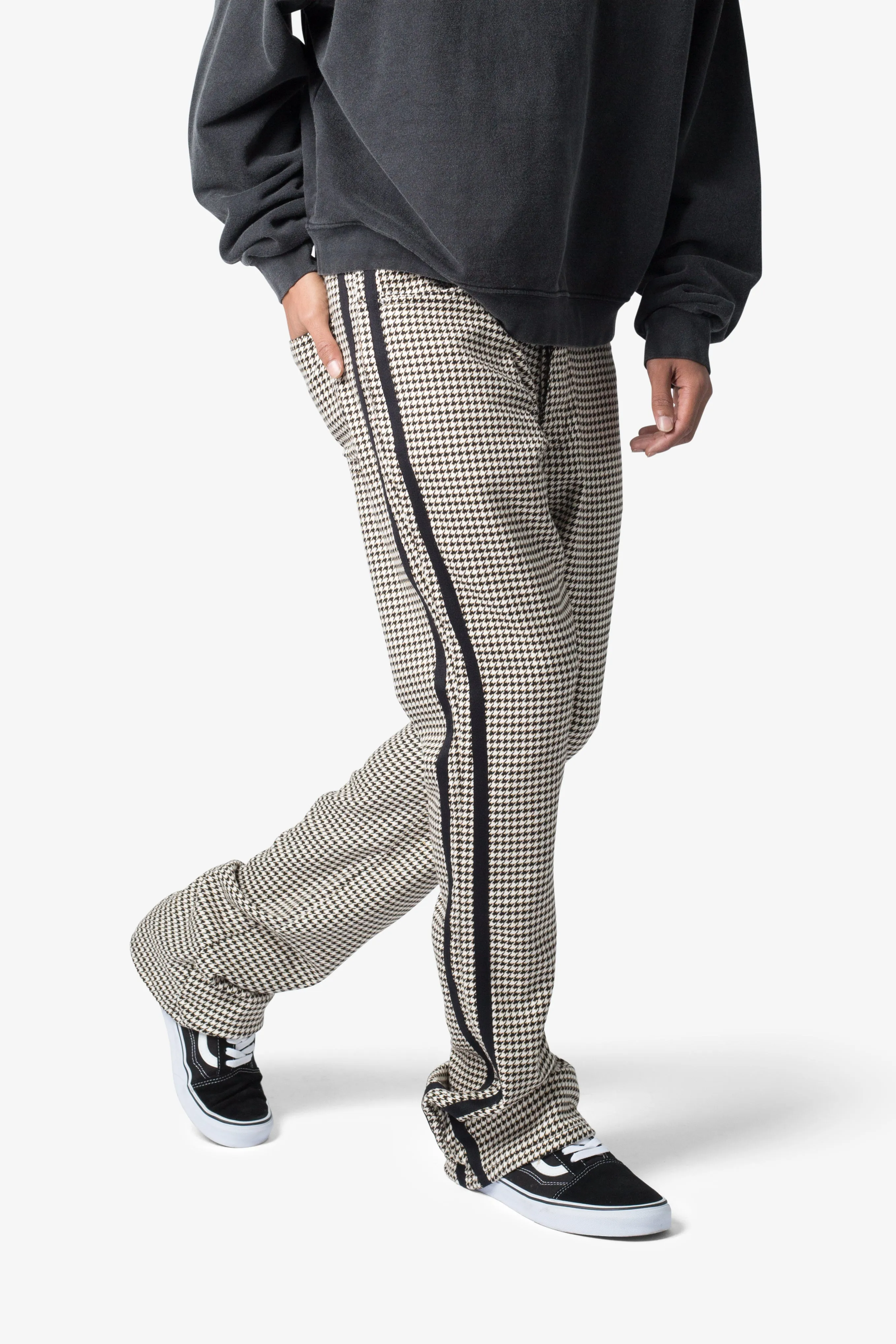 B667 Diamond Tile Flare Pants - Multi sold by MNML product image thumbnail 2