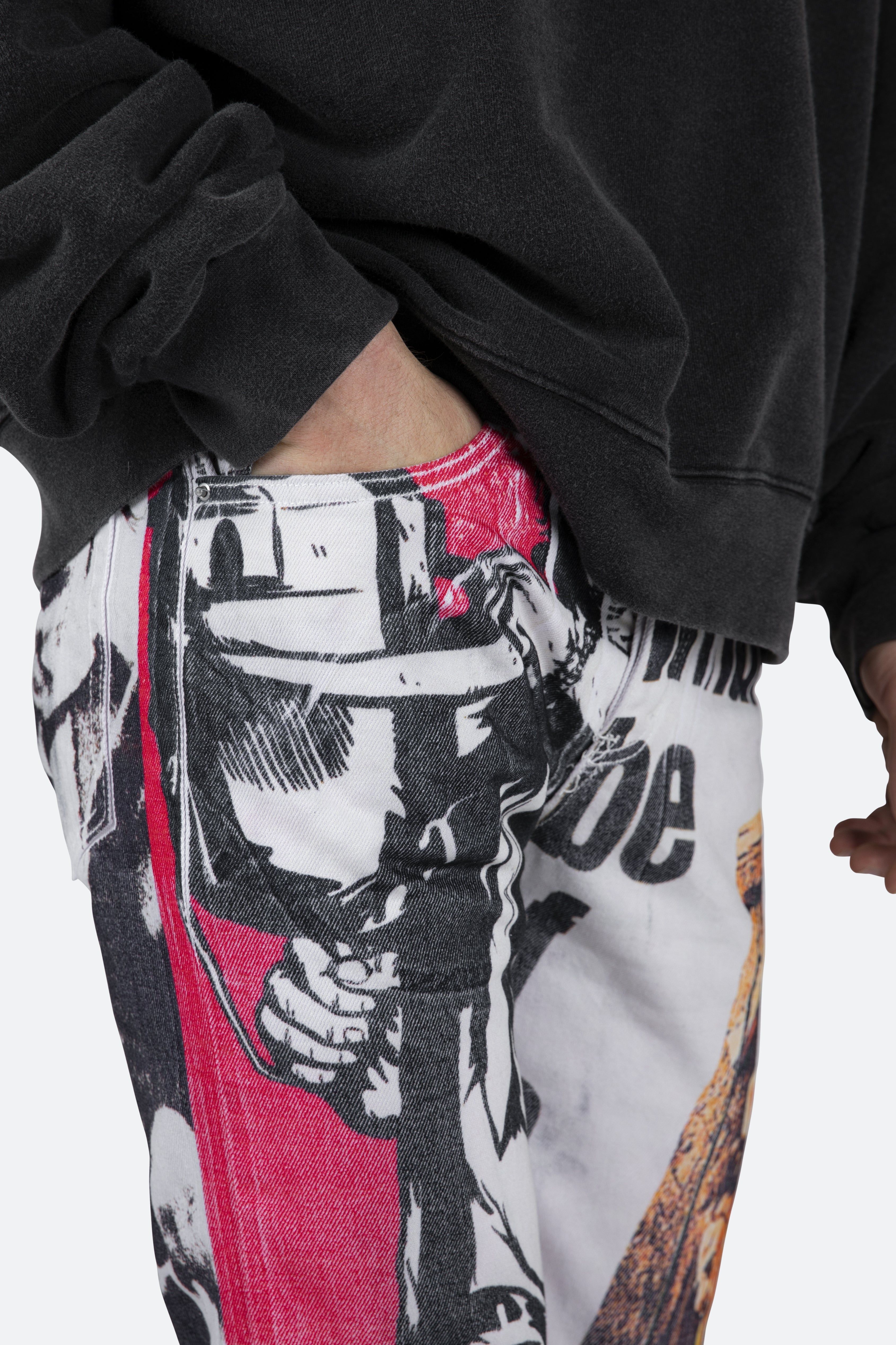 D421 Poster Straight Denim - Multi sold by MNML product image thumbnail 9