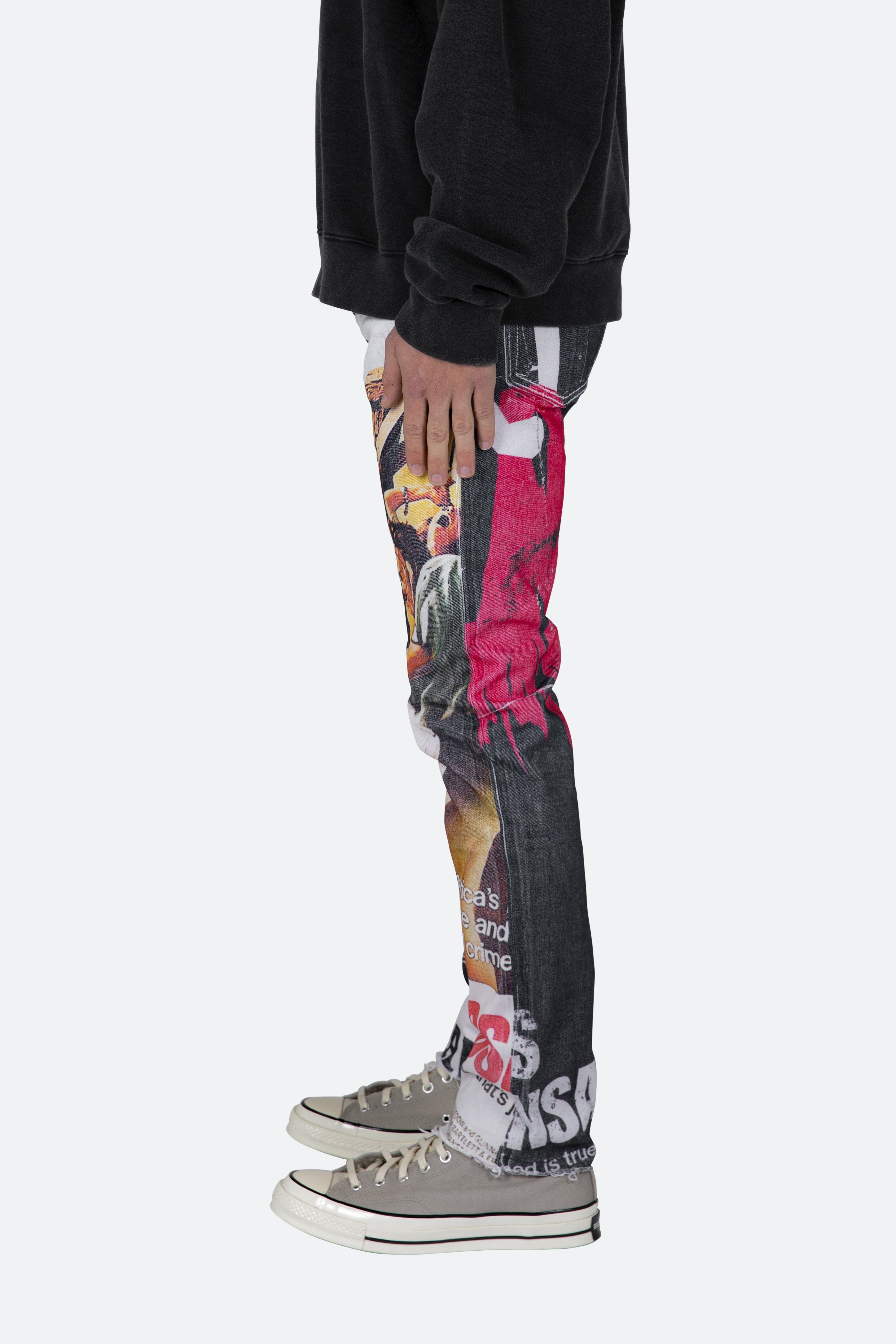 D421 Poster Straight Denim - Multi sold by MNML product image thumbnail 4