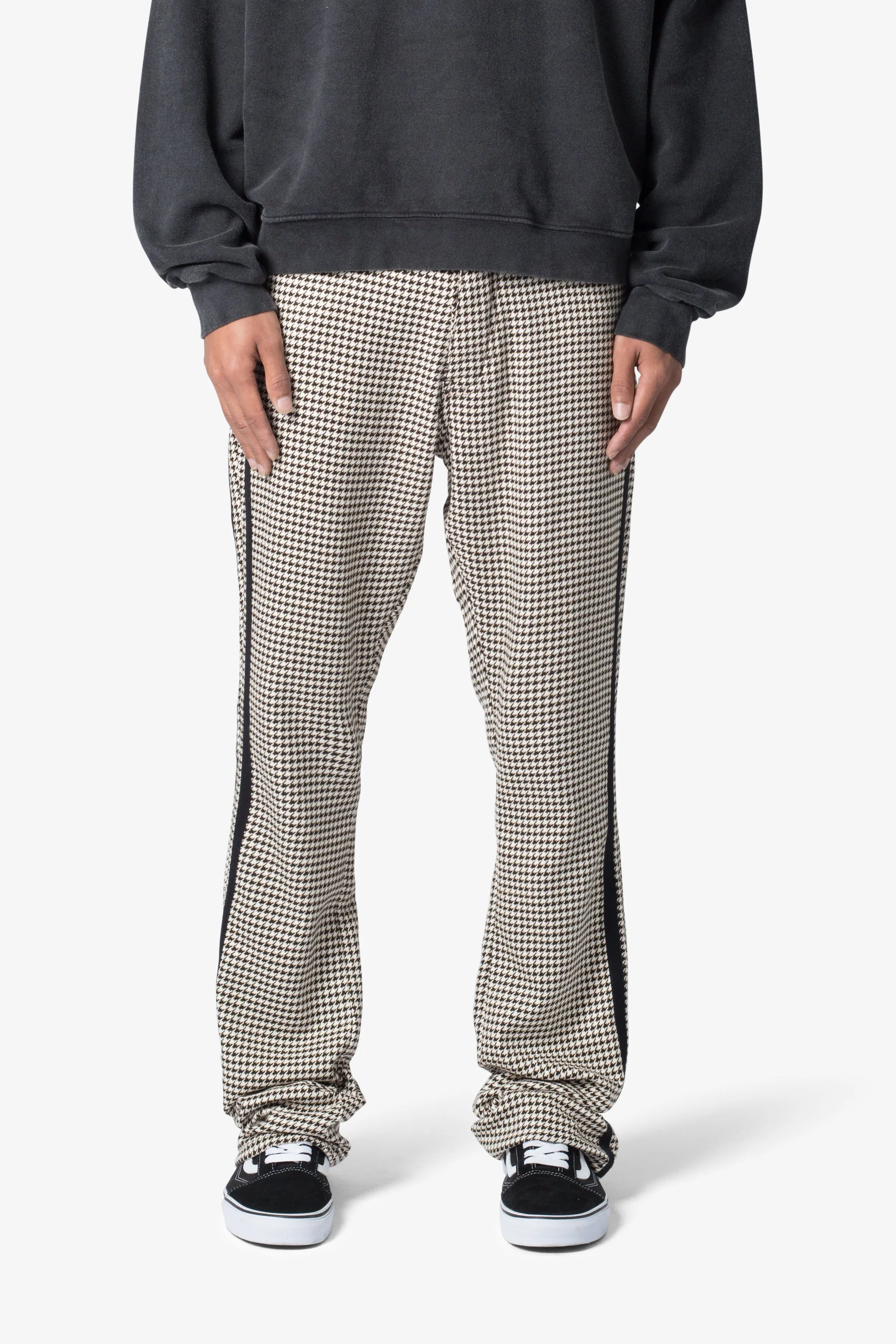 B667 Diamond Tile Flare Pants - Multi sold by MNML product image thumbnail 3