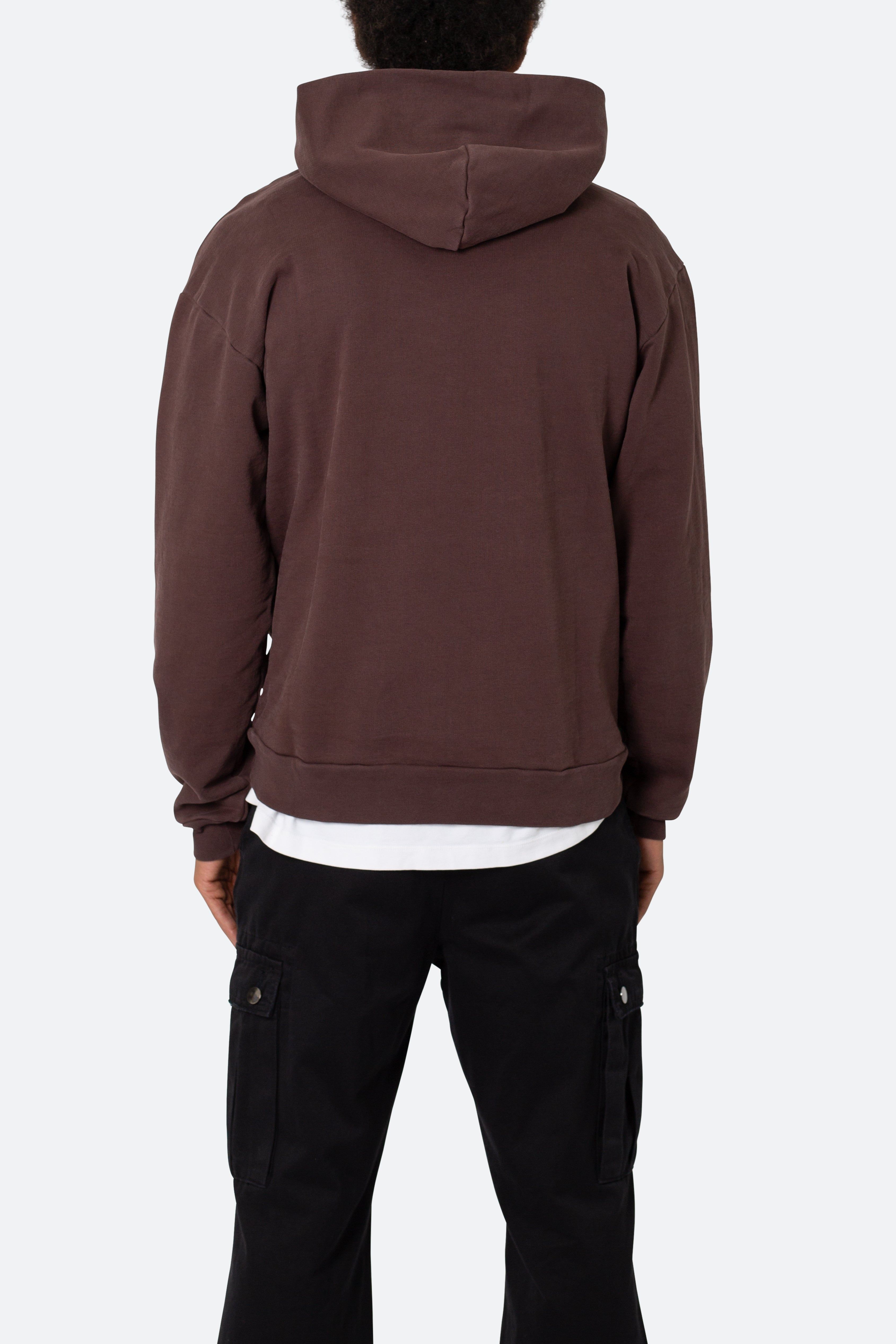 Heavyweight Hoodie - Chocolate sold by MNML product image thumbnail 5