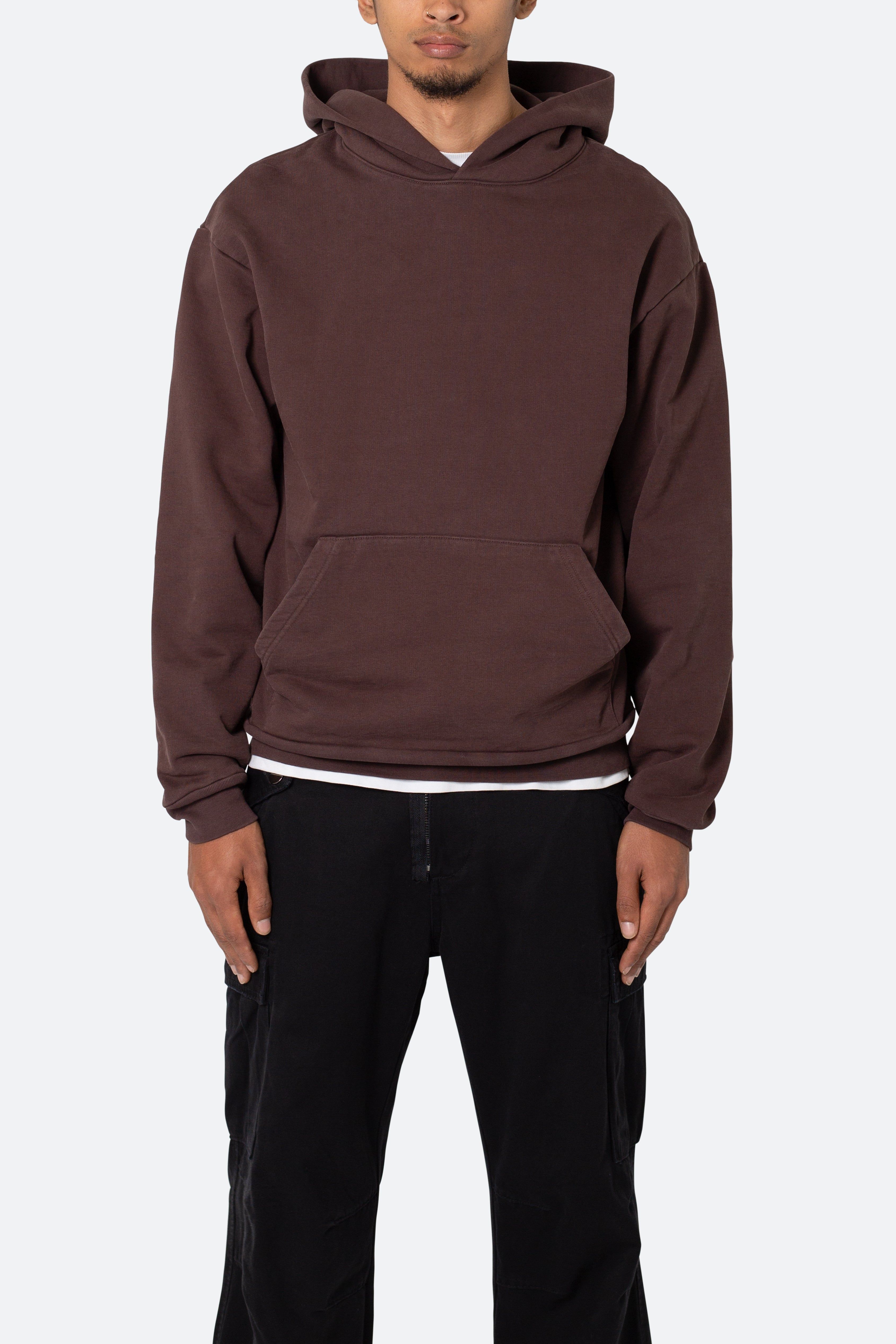 Heavyweight Hoodie - Chocolate sold by MNML product image thumbnail 2