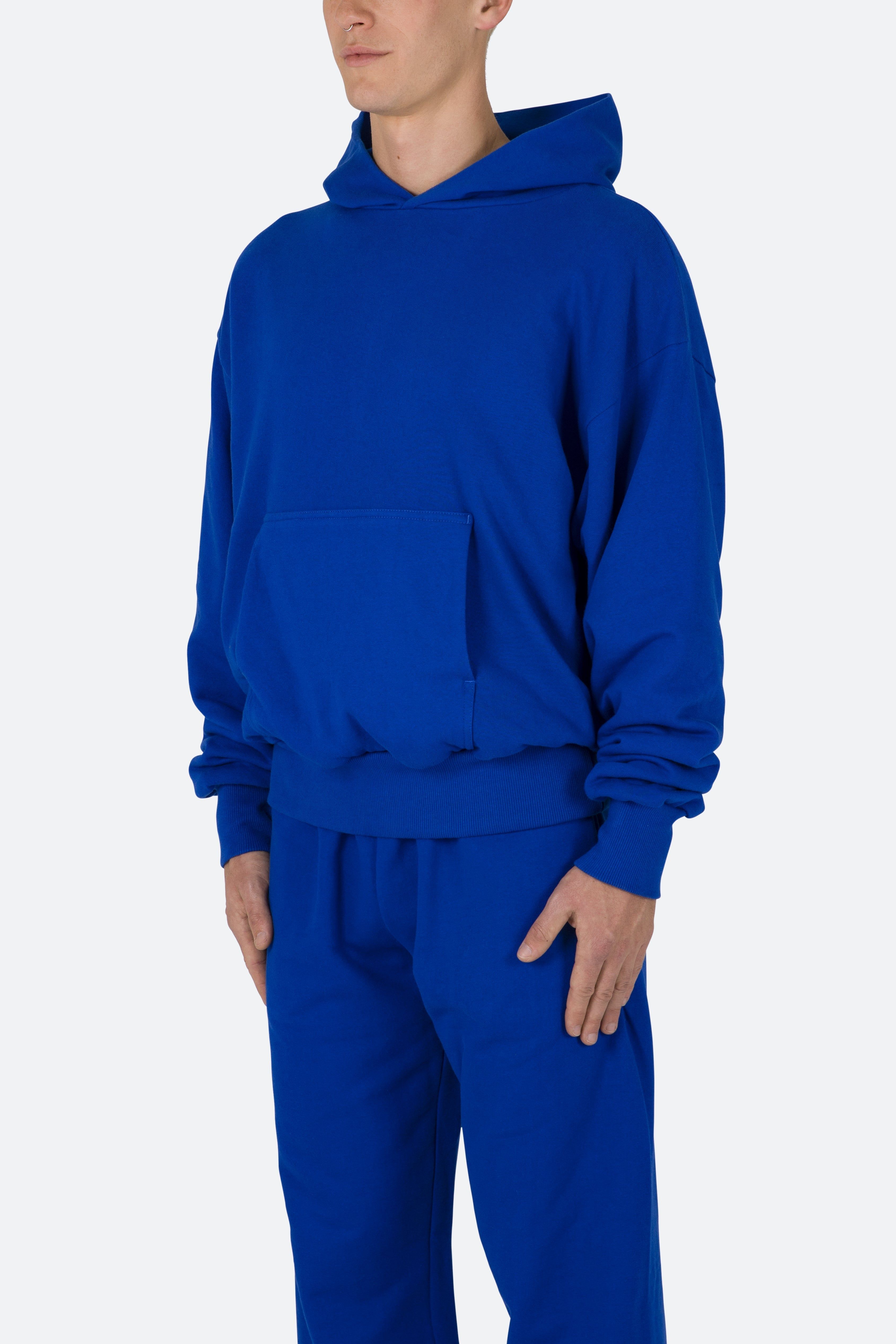 Double Layer Hoodie - Blue sold by MNML product image thumbnail 5