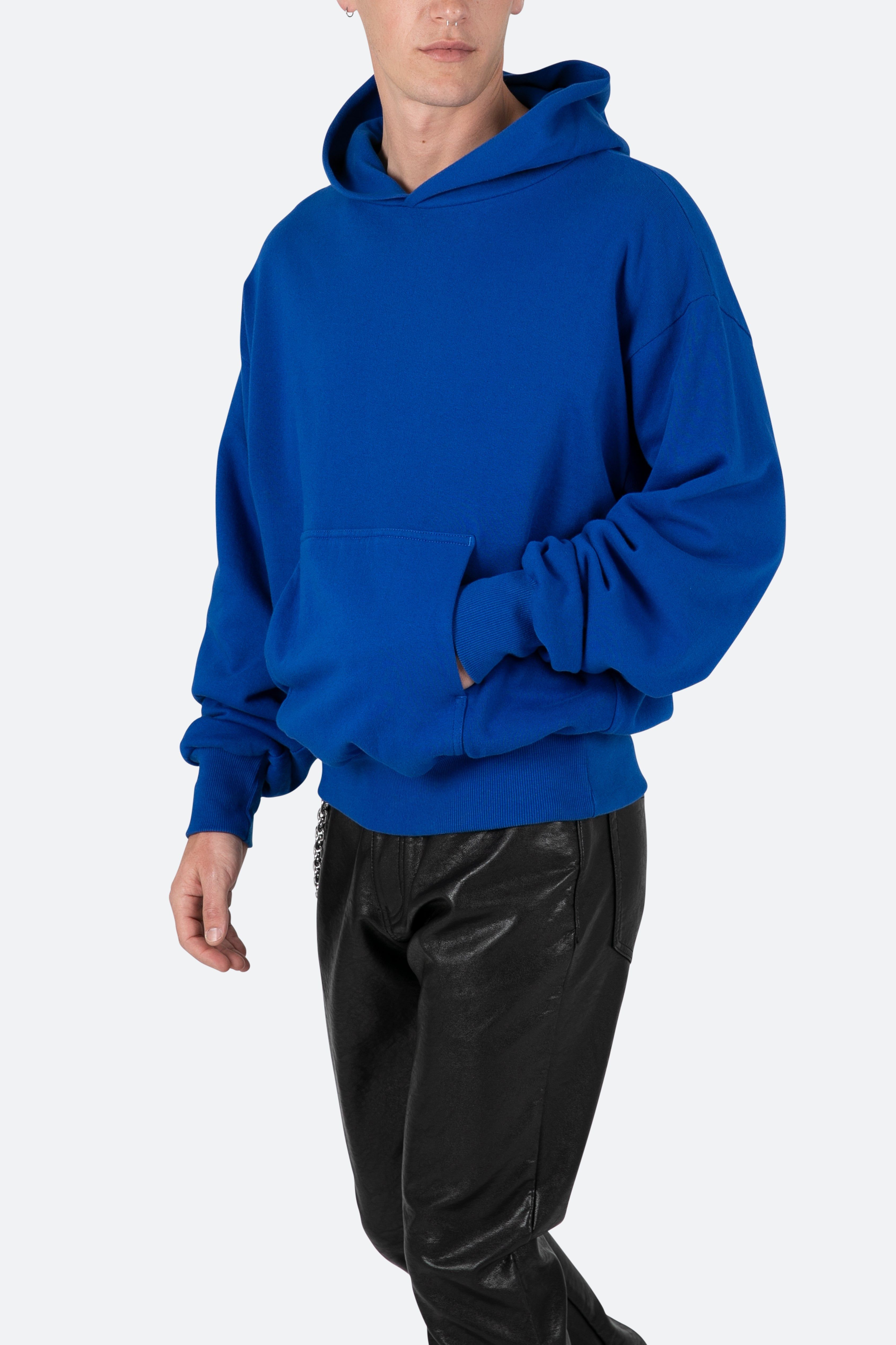 Double Layer Hoodie - Blue sold by MNML product image thumbnail 2