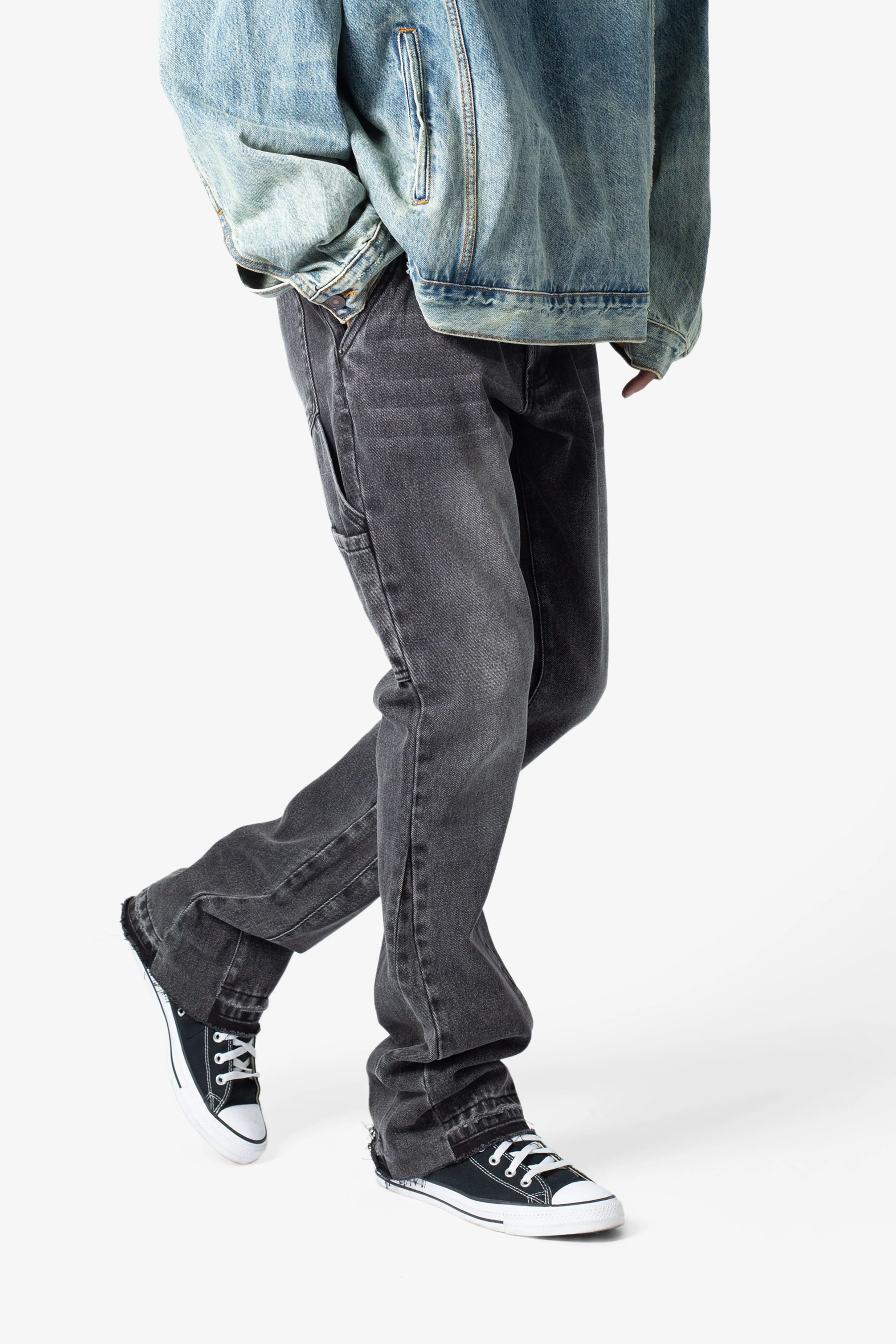 B531 Carpenter Flare Denim - Vintage Black sold by MNML product image thumbnail 2