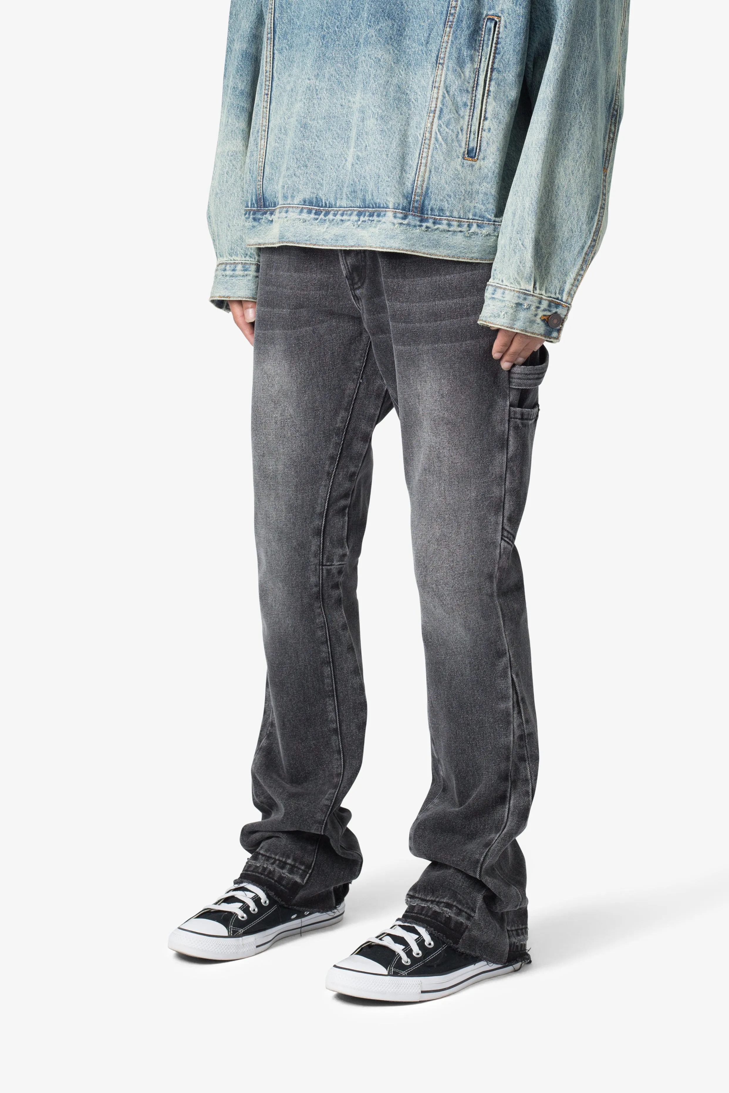 B531 Carpenter Flare Denim - Vintage Black sold by MNML product image thumbnail 4