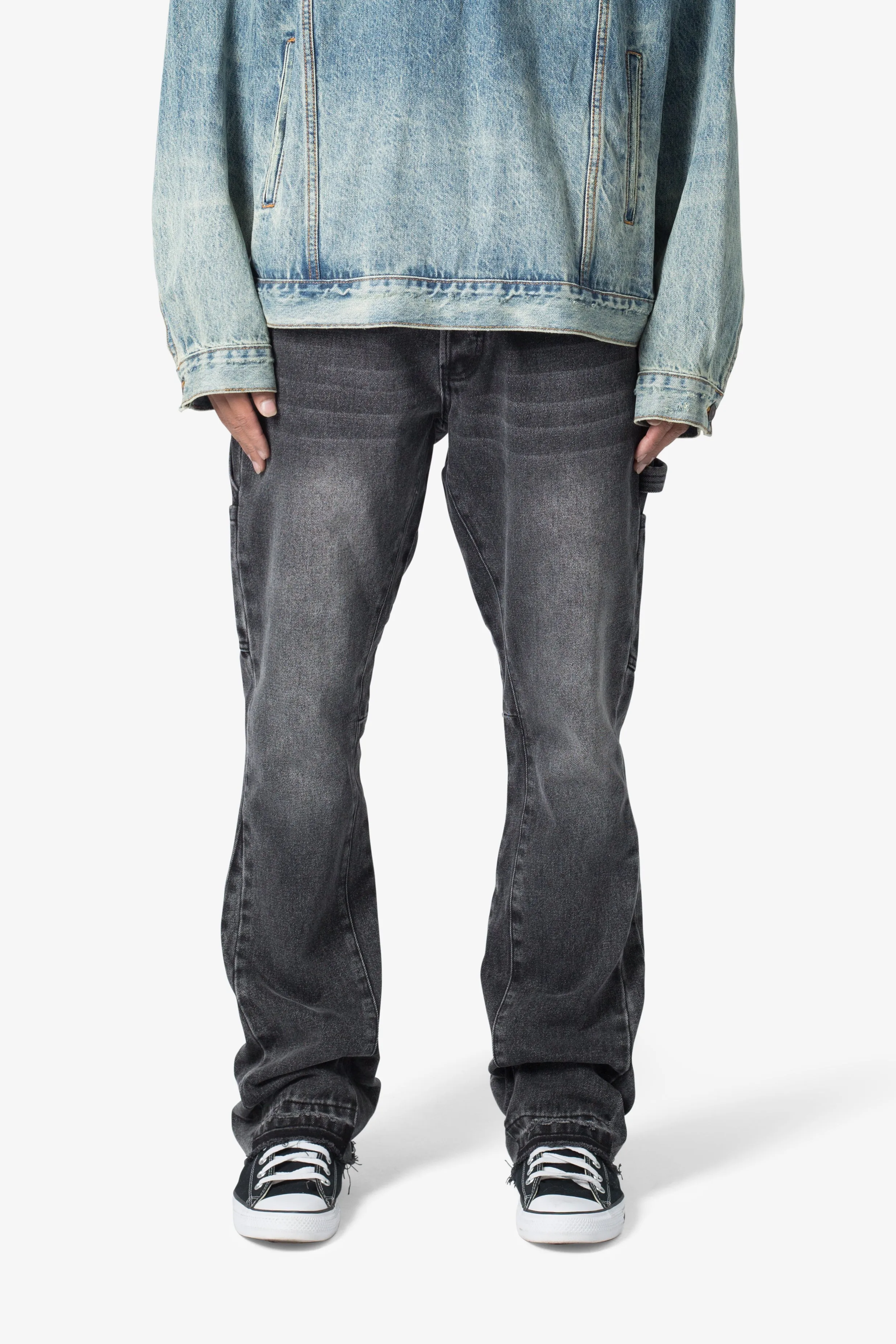 B531 Carpenter Flare Denim - Vintage Black sold by MNML product image thumbnail 3