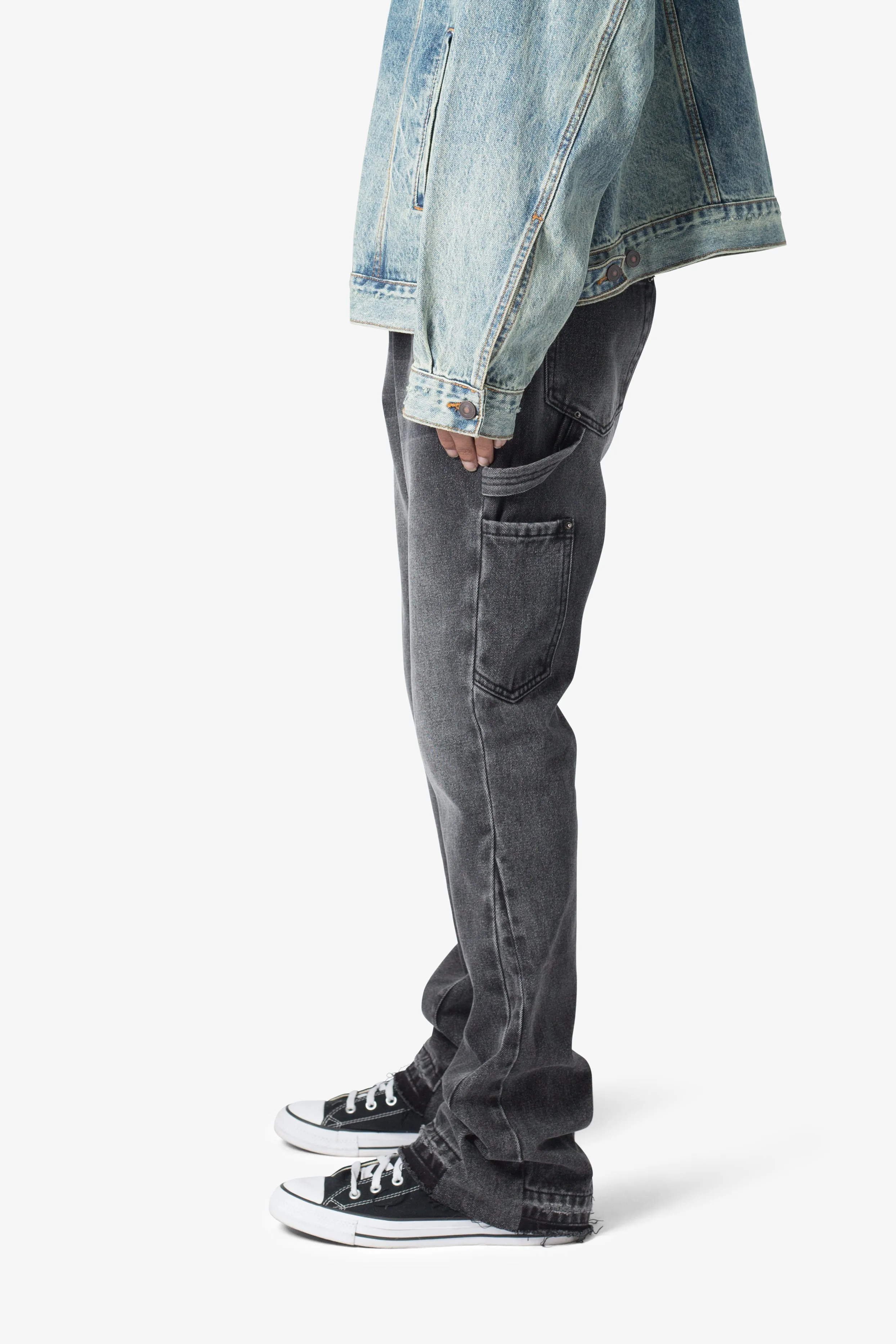 B531 Carpenter Flare Denim - Vintage Black sold by MNML product image thumbnail 5