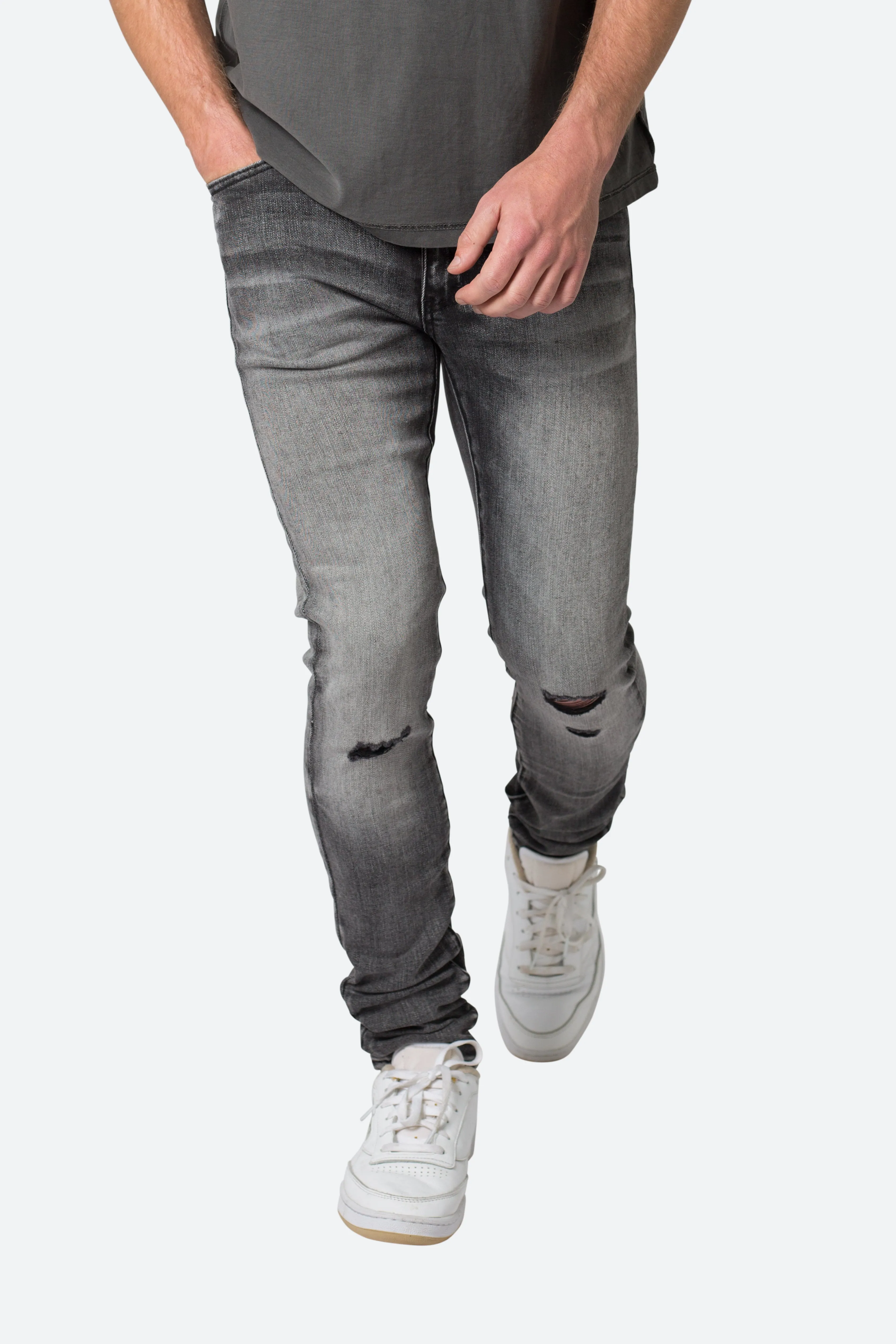 X542 Skinny Denim - Black sold by MNML product image thumbnail 2