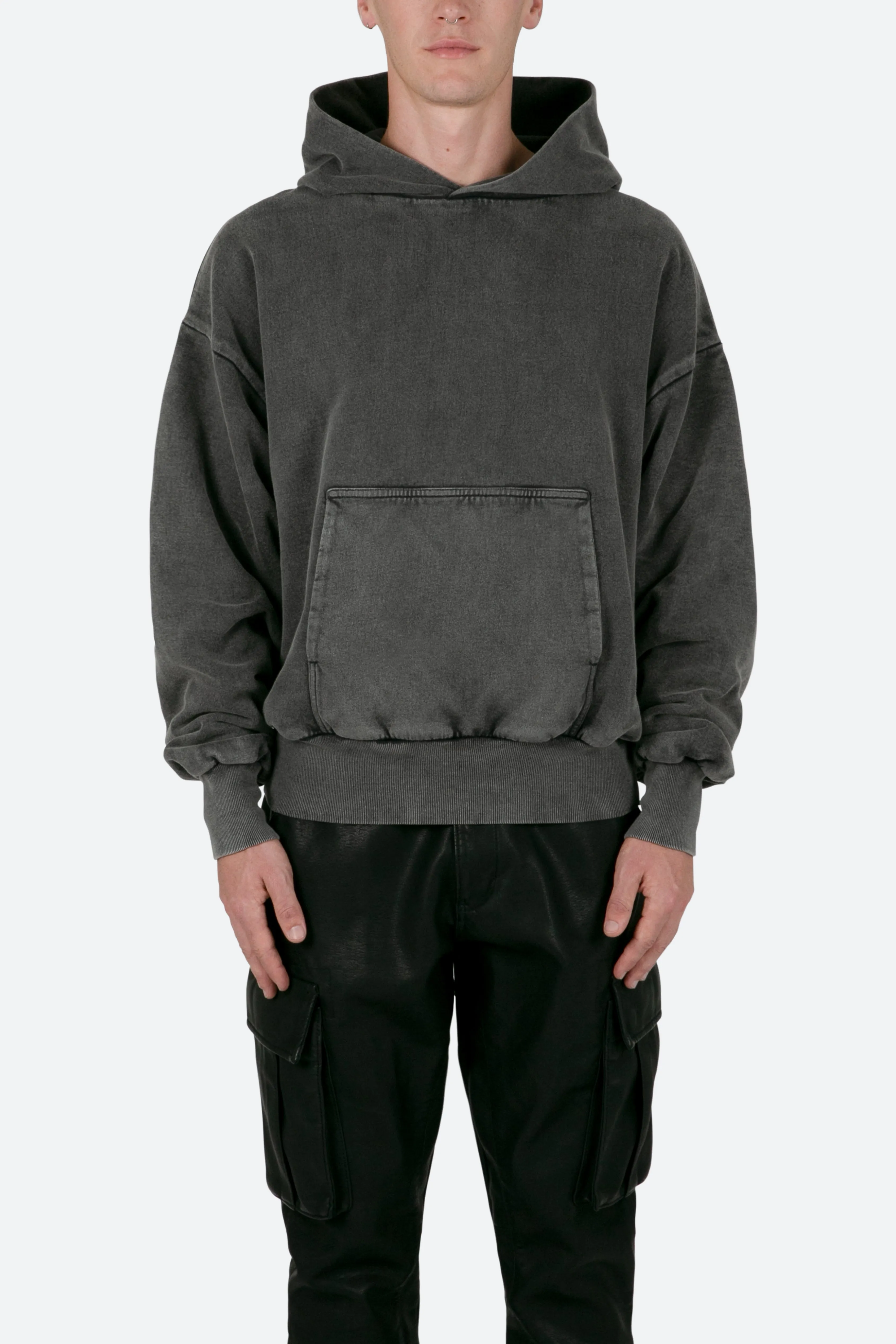 Double Layer Hoodie - Vintage Black sold by MNML product image thumbnail 2