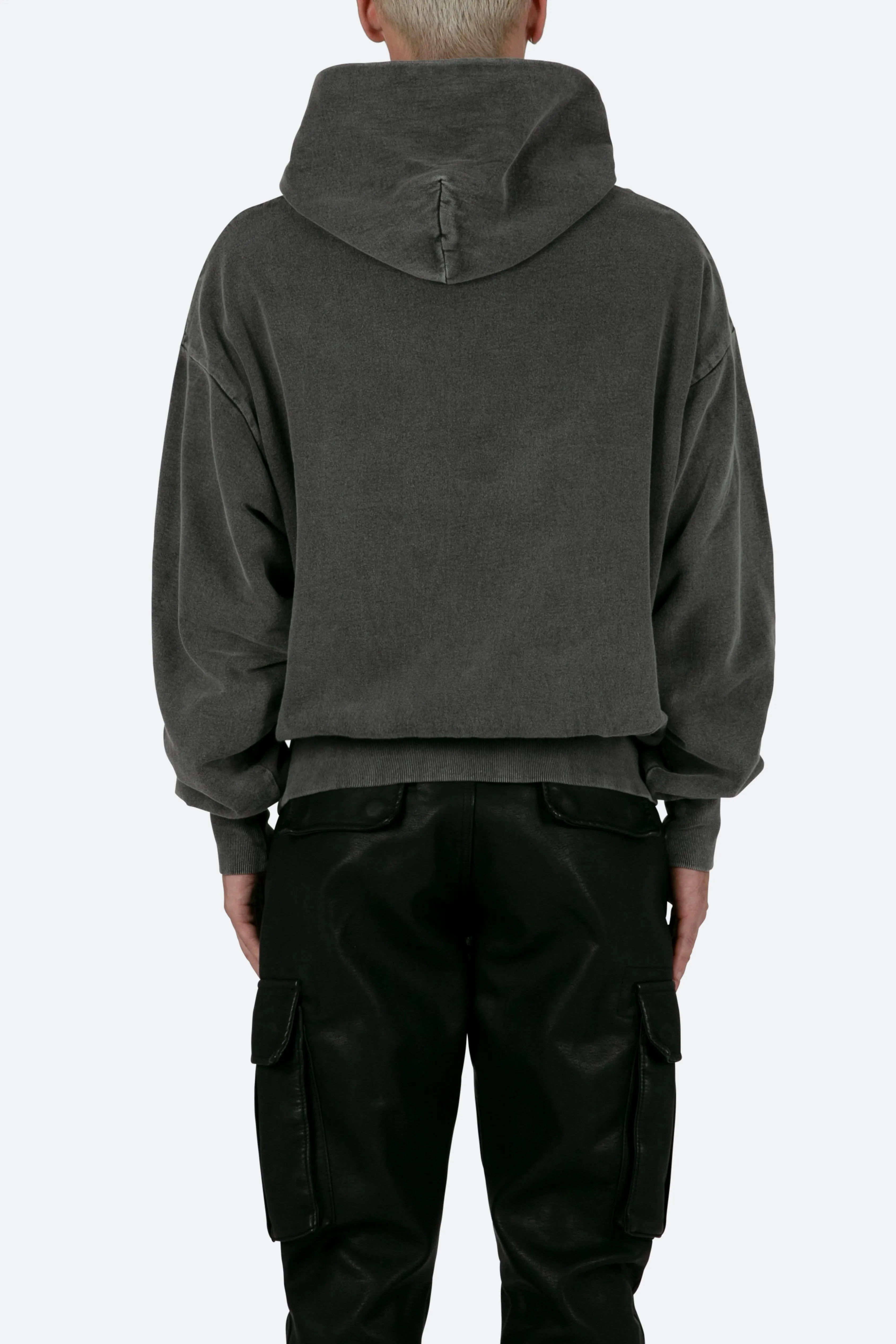 Double Layer Hoodie - Vintage Black sold by MNML product image thumbnail 5