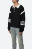 Polo Knit Sweater - Black/White sold by MNML
