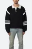 Polo Knit Sweater - Black/White sold by MNML