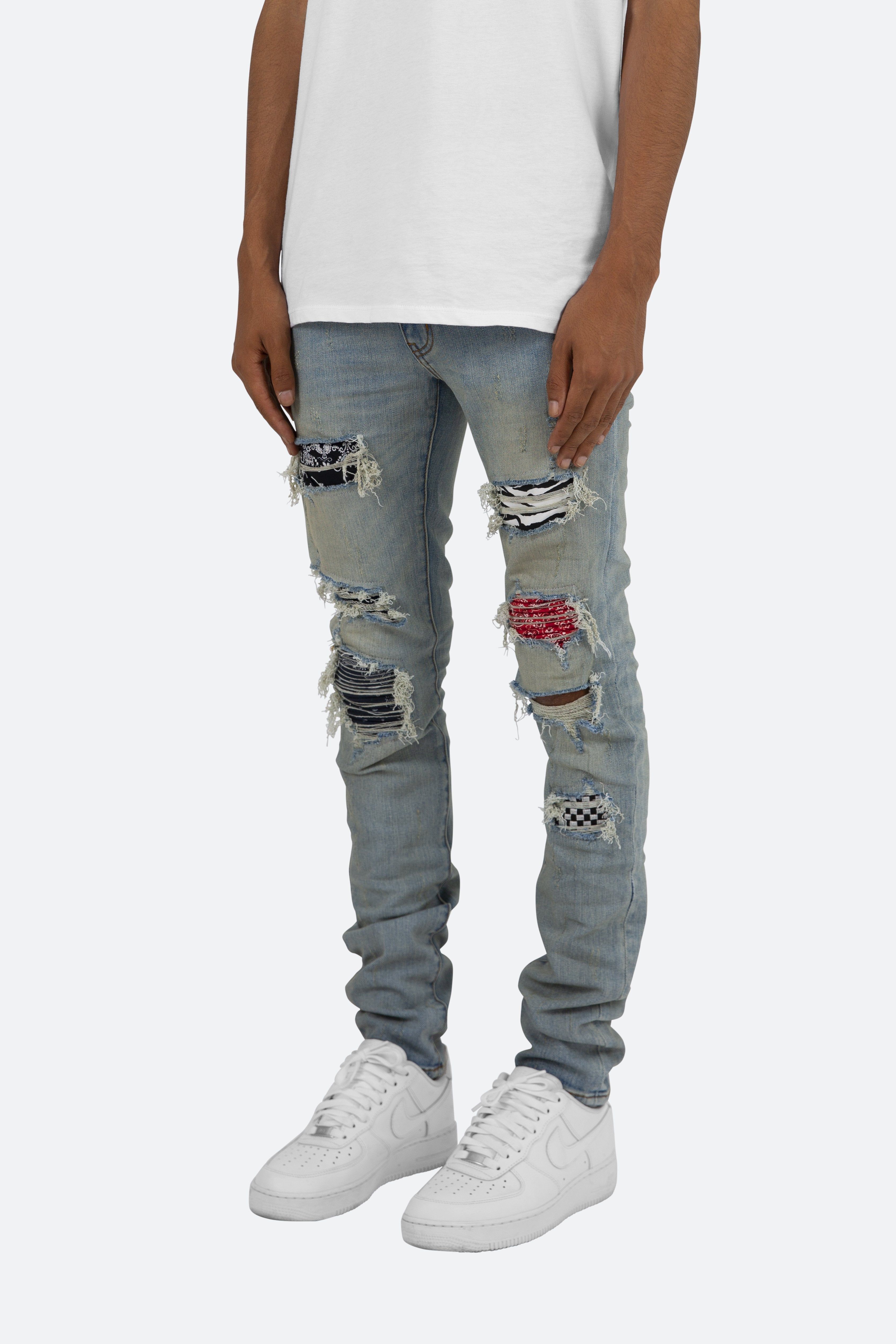 X214 Skinny Denim - Blue sold by MNML product image thumbnail 3