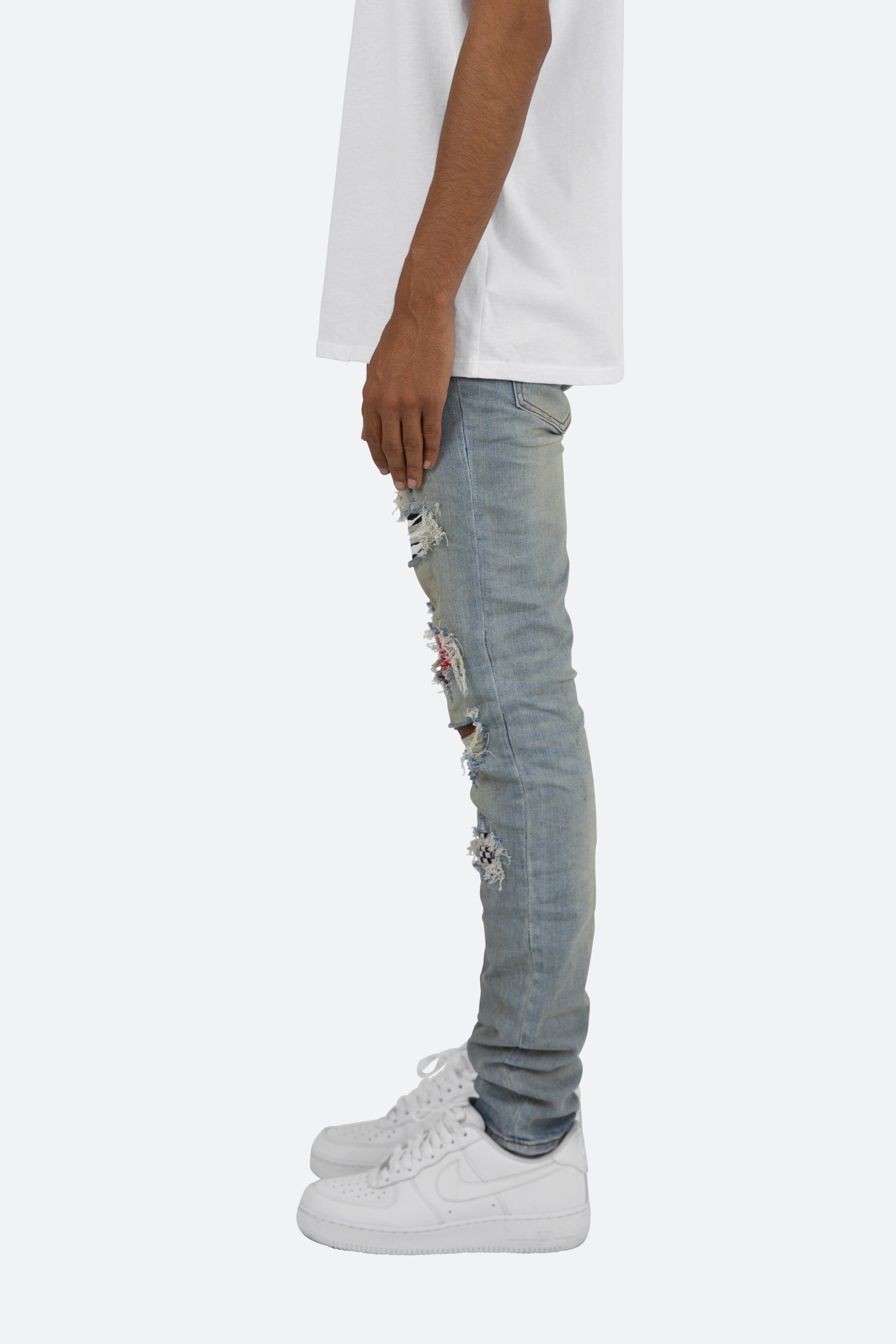 X214 Skinny Denim - Blue sold by MNML product image thumbnail 4