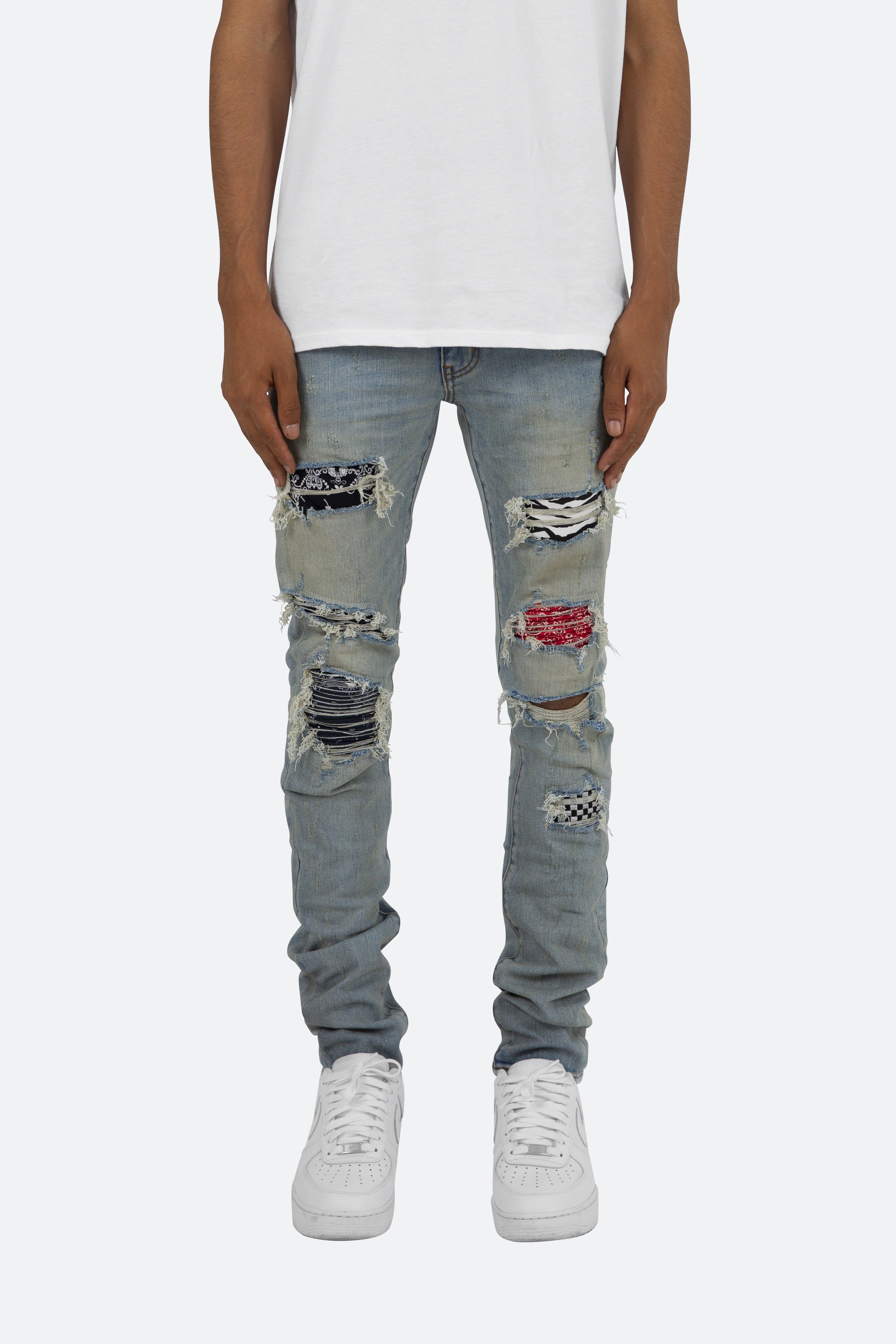 X214 Skinny Denim - Blue sold by MNML product image thumbnail 2