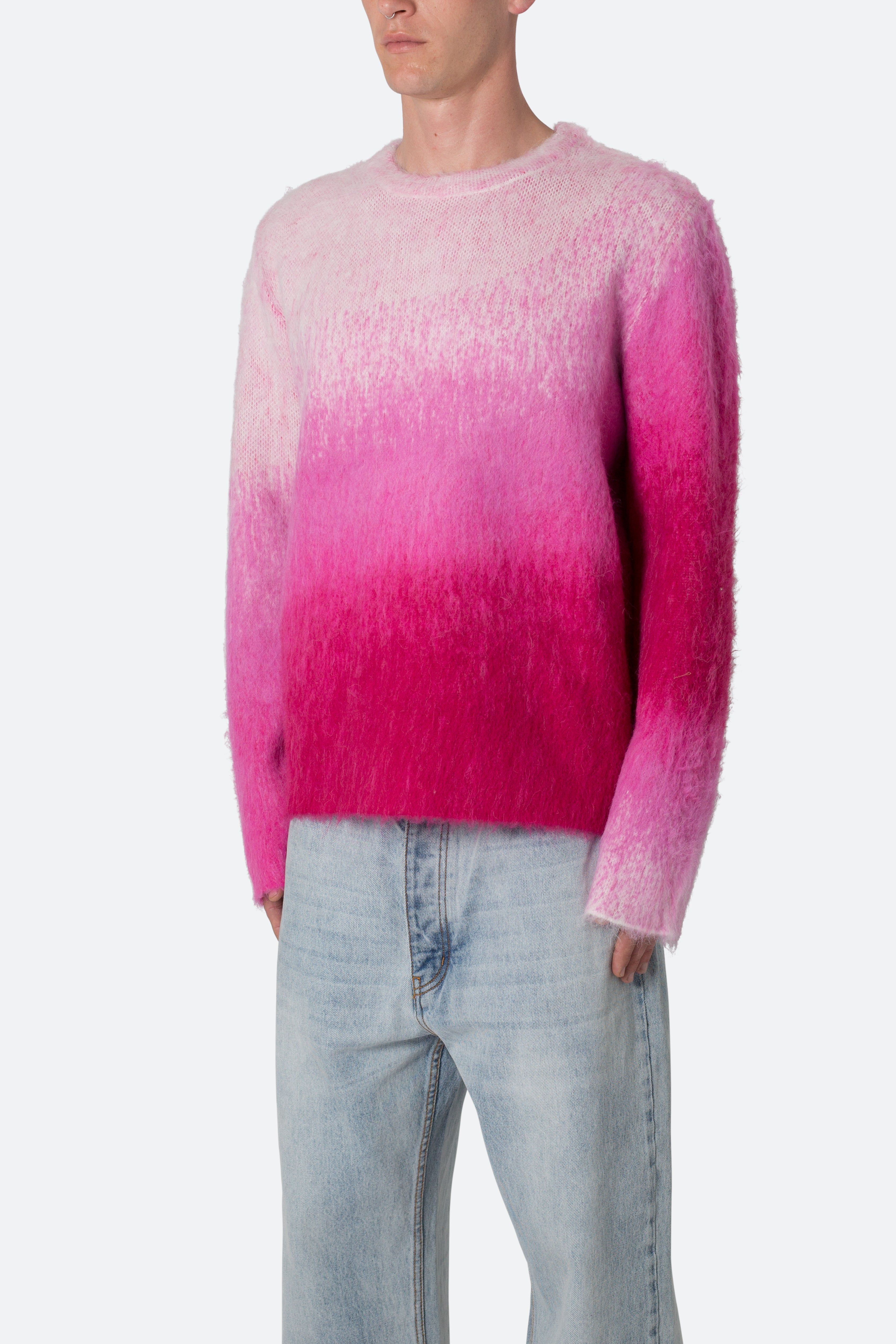 Brushed Gradient Sweater - Pink sold by MNML product image thumbnail 4