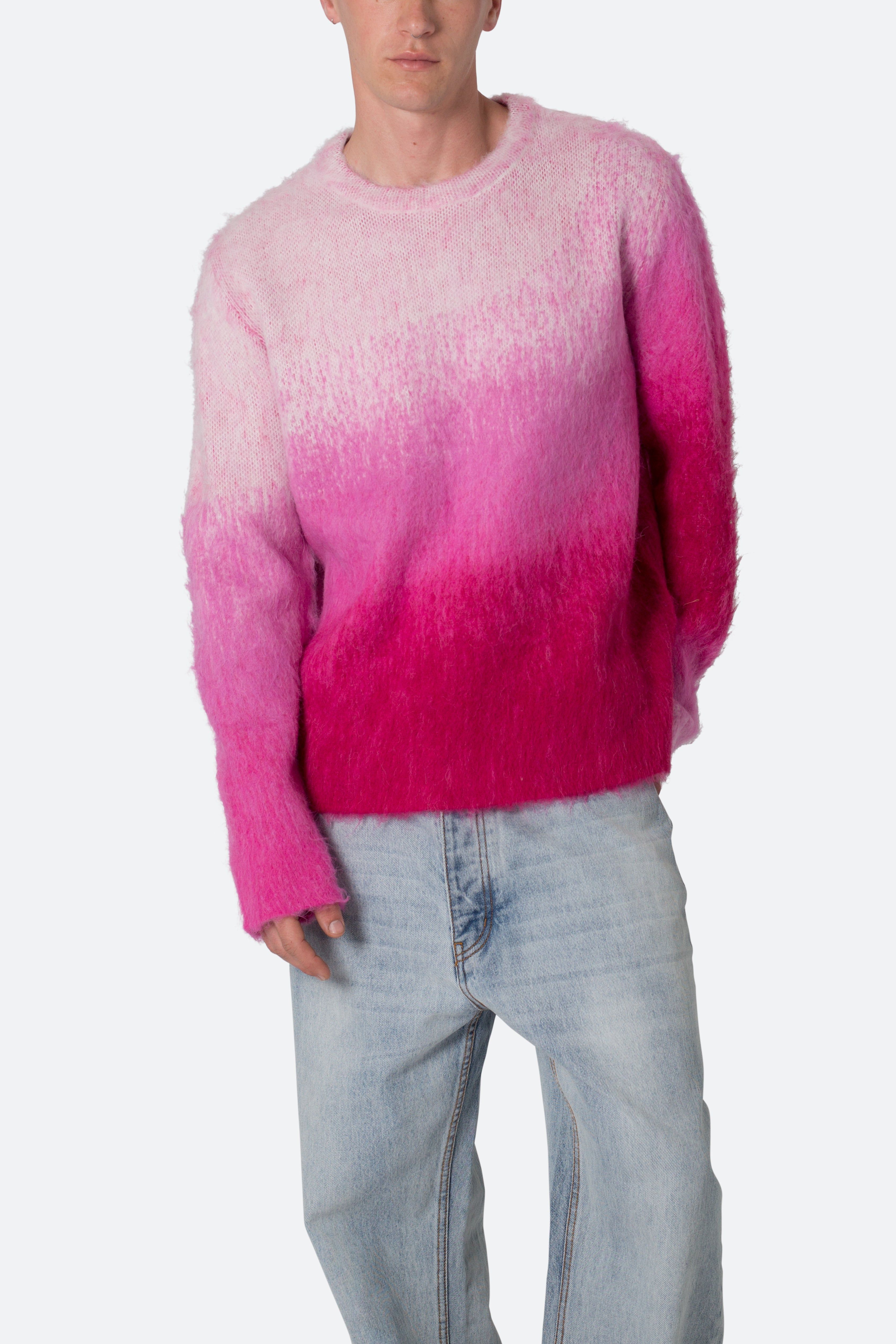 Brushed Gradient Sweater - Pink sold by MNML product image thumbnail 2