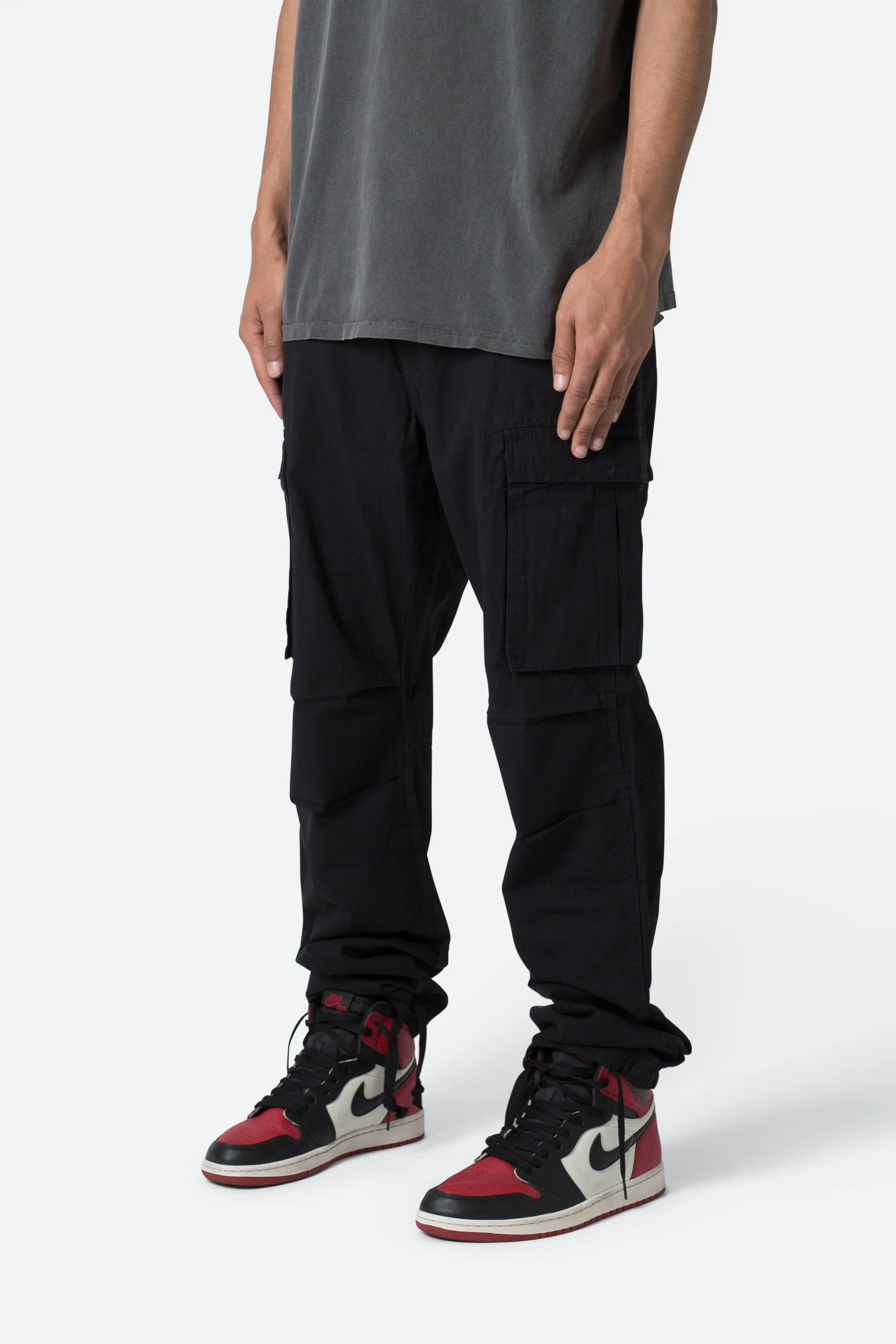 Vintage Cargo Pants - Black sold by MNML product image thumbnail 3