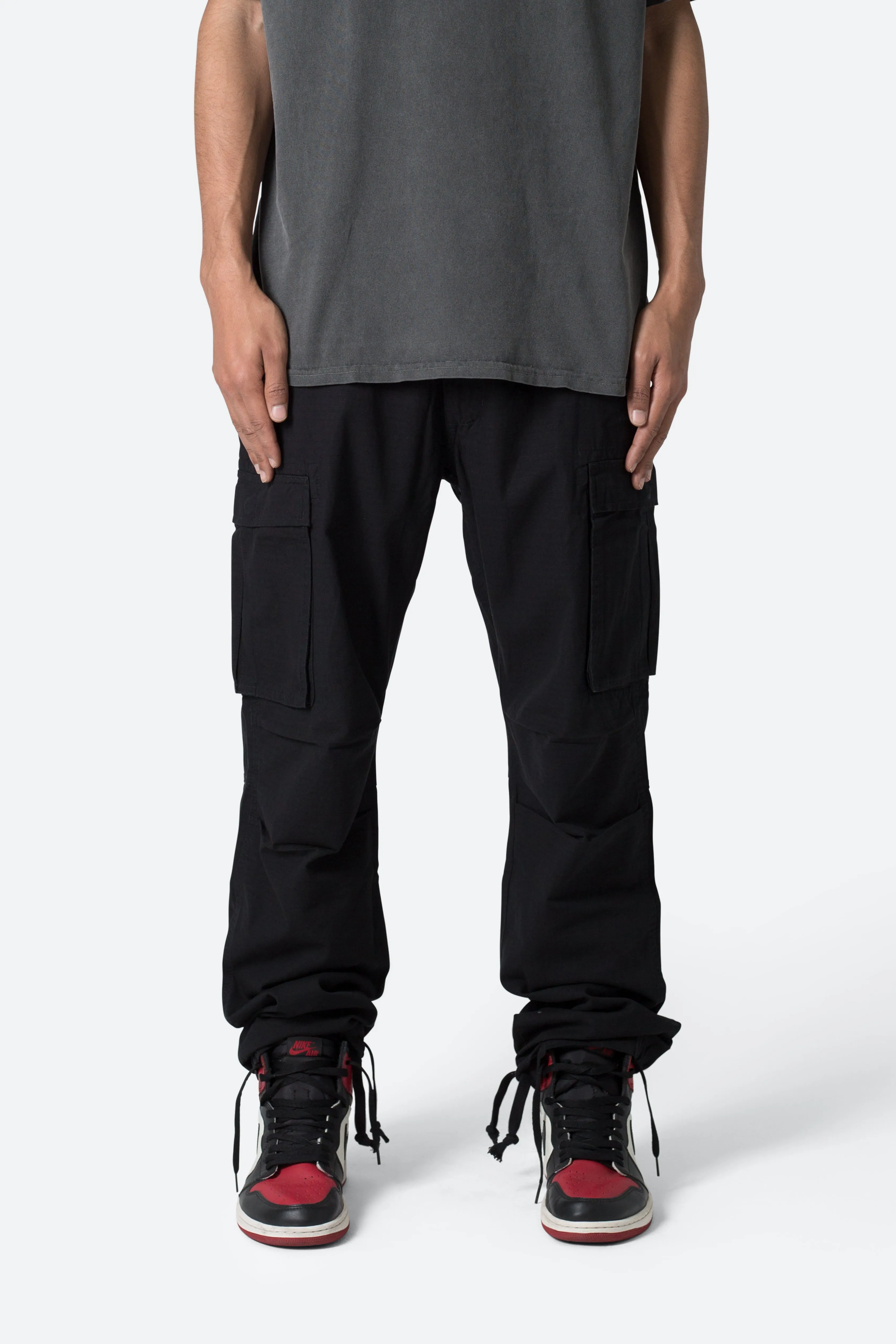 Vintage Cargo Pants - Black sold by MNML product image thumbnail 2