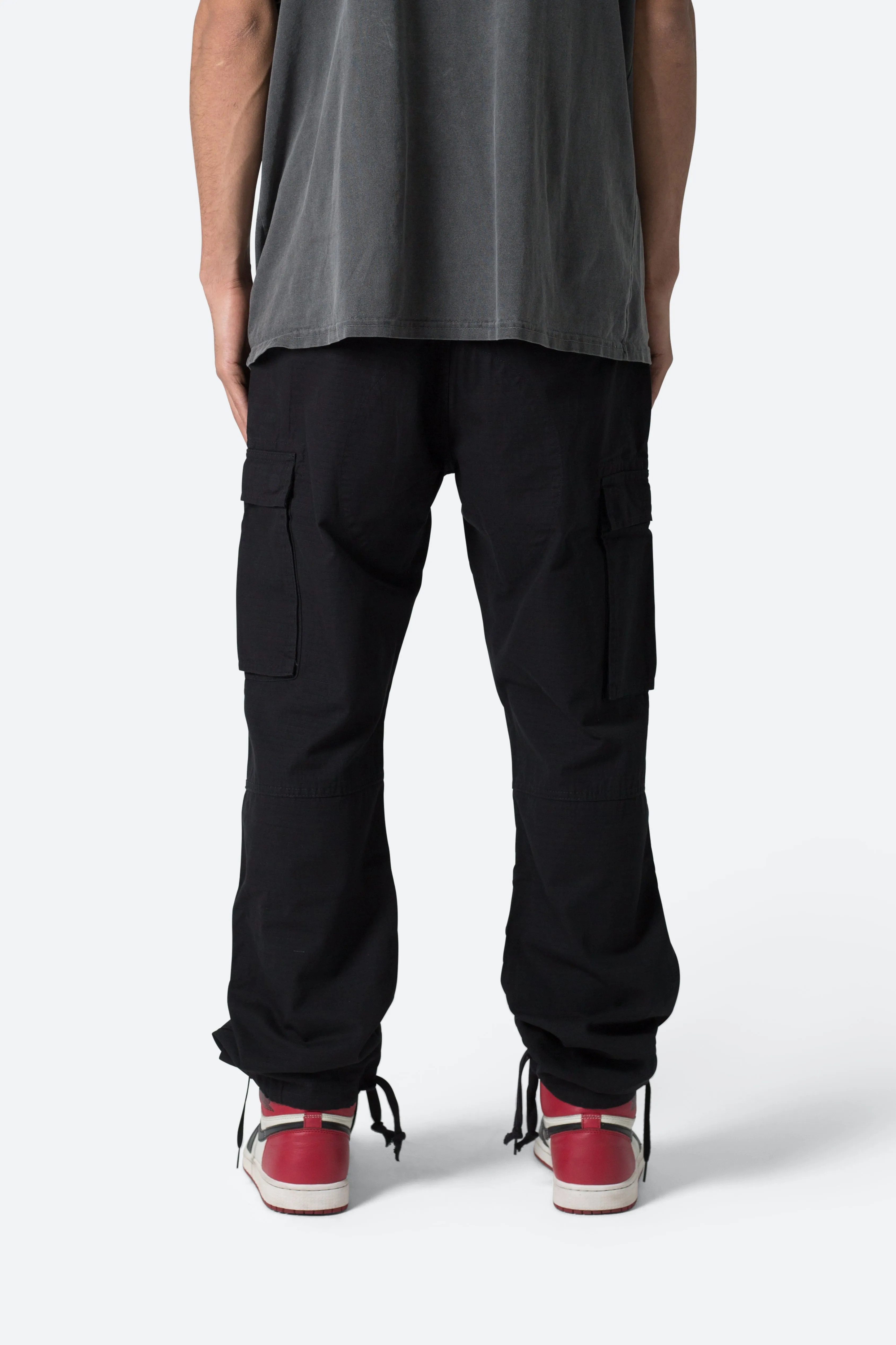 Vintage Cargo Pants - Black sold by MNML product image thumbnail 5