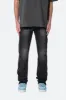 D558 Straight Stripe Denim - Black sold by MNML