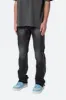 D558 Straight Stripe Denim - Black sold by MNML