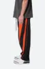 Striped Track Pants - Black/Orange sold by MNML