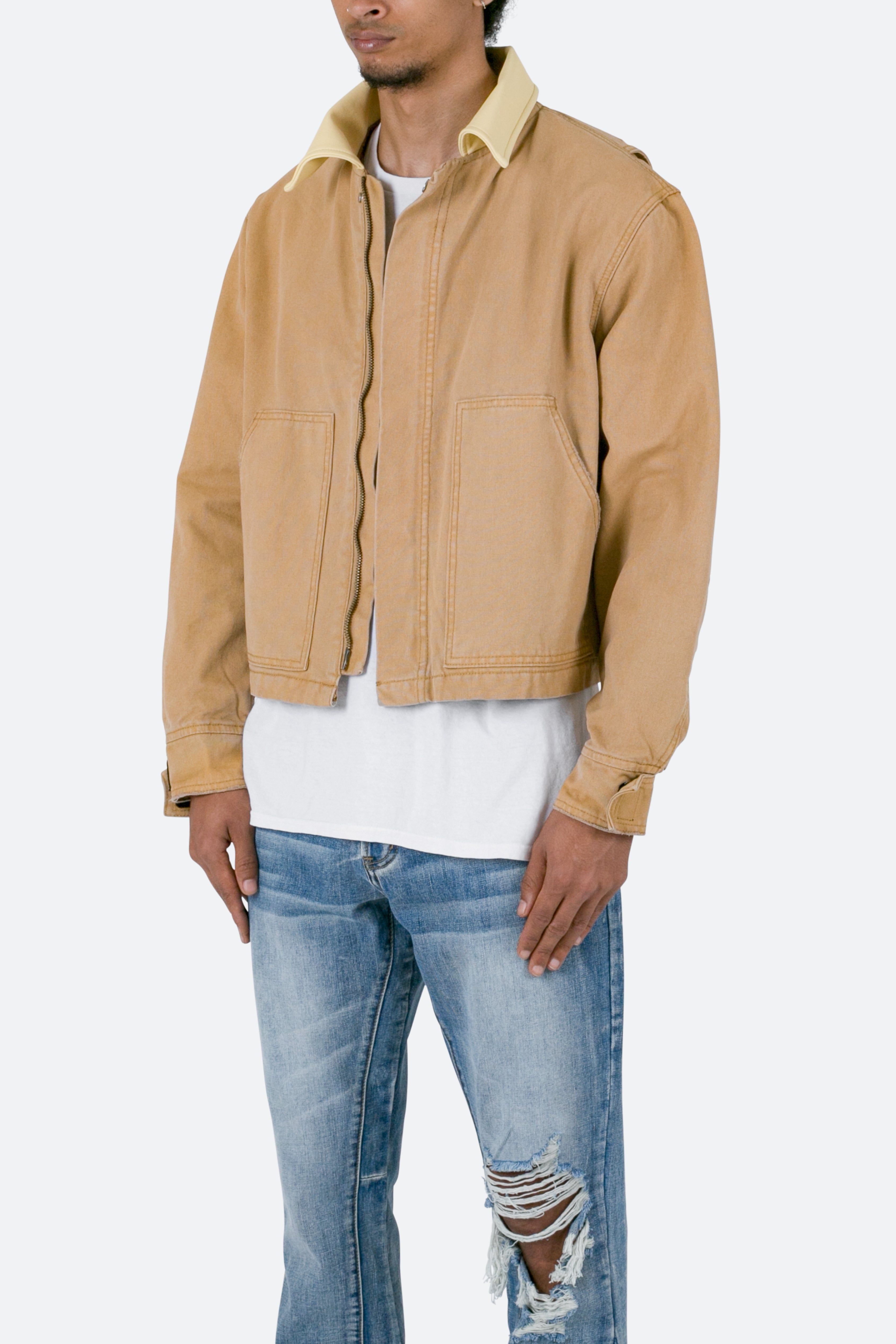 Vintage Work Jacket - Khaki sold by MNML product image thumbnail 3