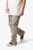Snap Front Cargo Pants - Grey sold by MNML