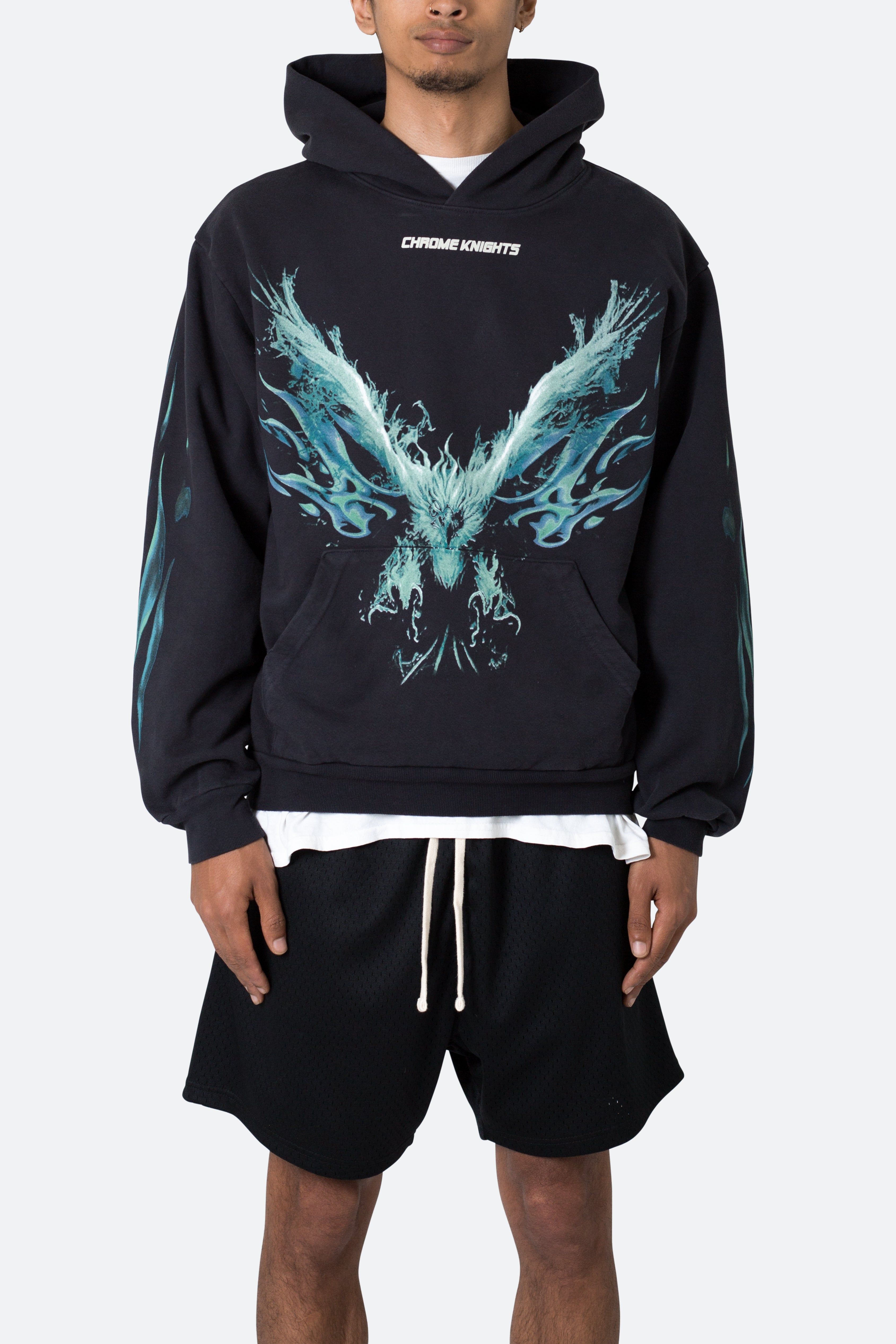 Phoenix Hoodie - Washed Black sold by MNML product image thumbnail 2